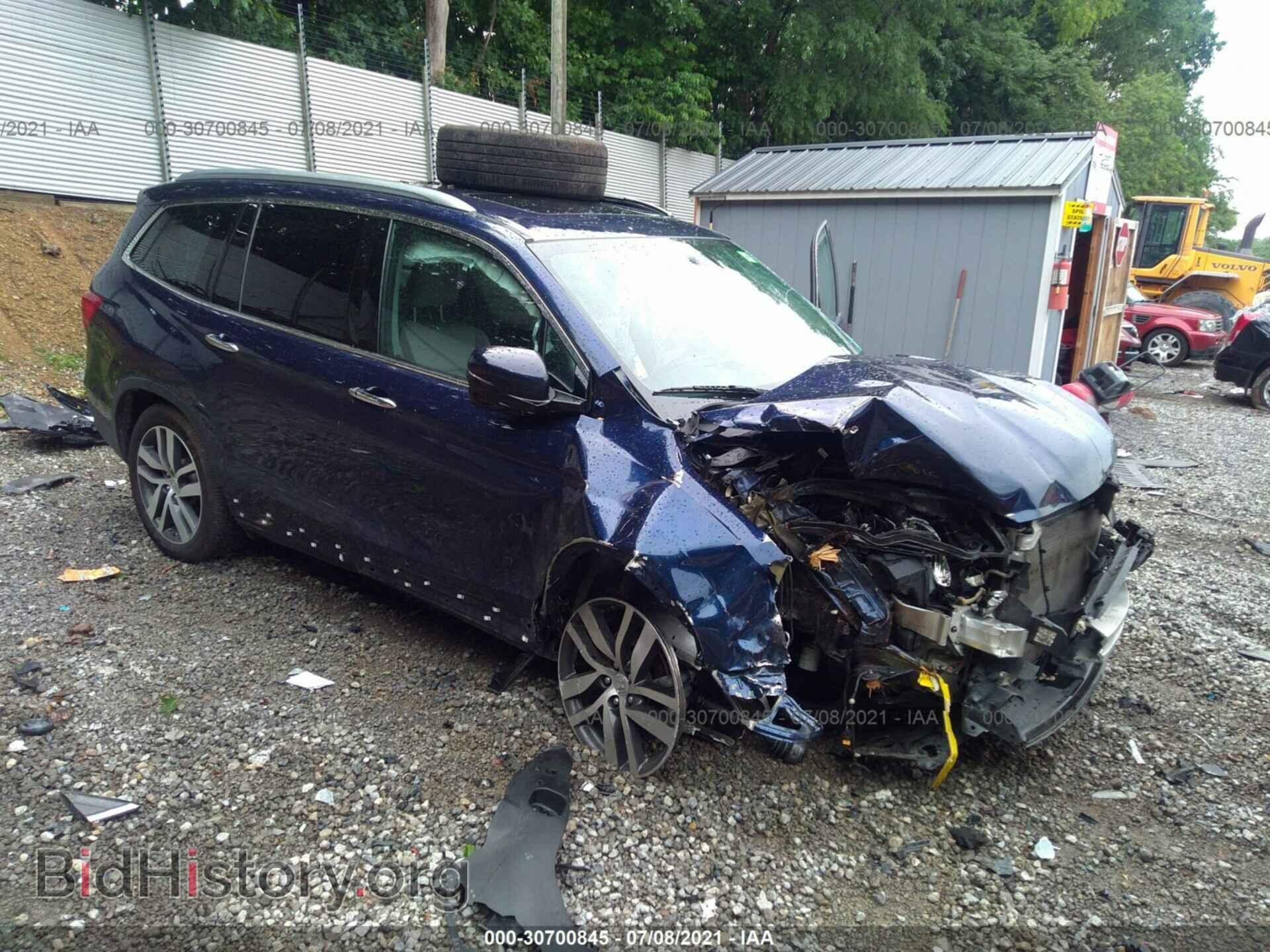 Фотография 5FNYF6H96GB099247 - HONDA PILOT 2016