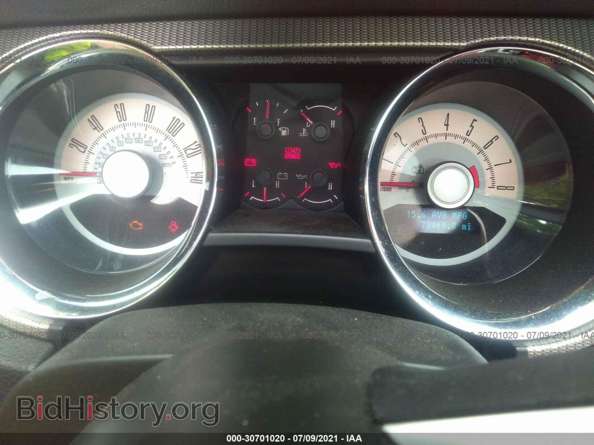 2010 FORD MUSTANG - VIN: 1ZVBP8CH7A5112462 - Фото 7