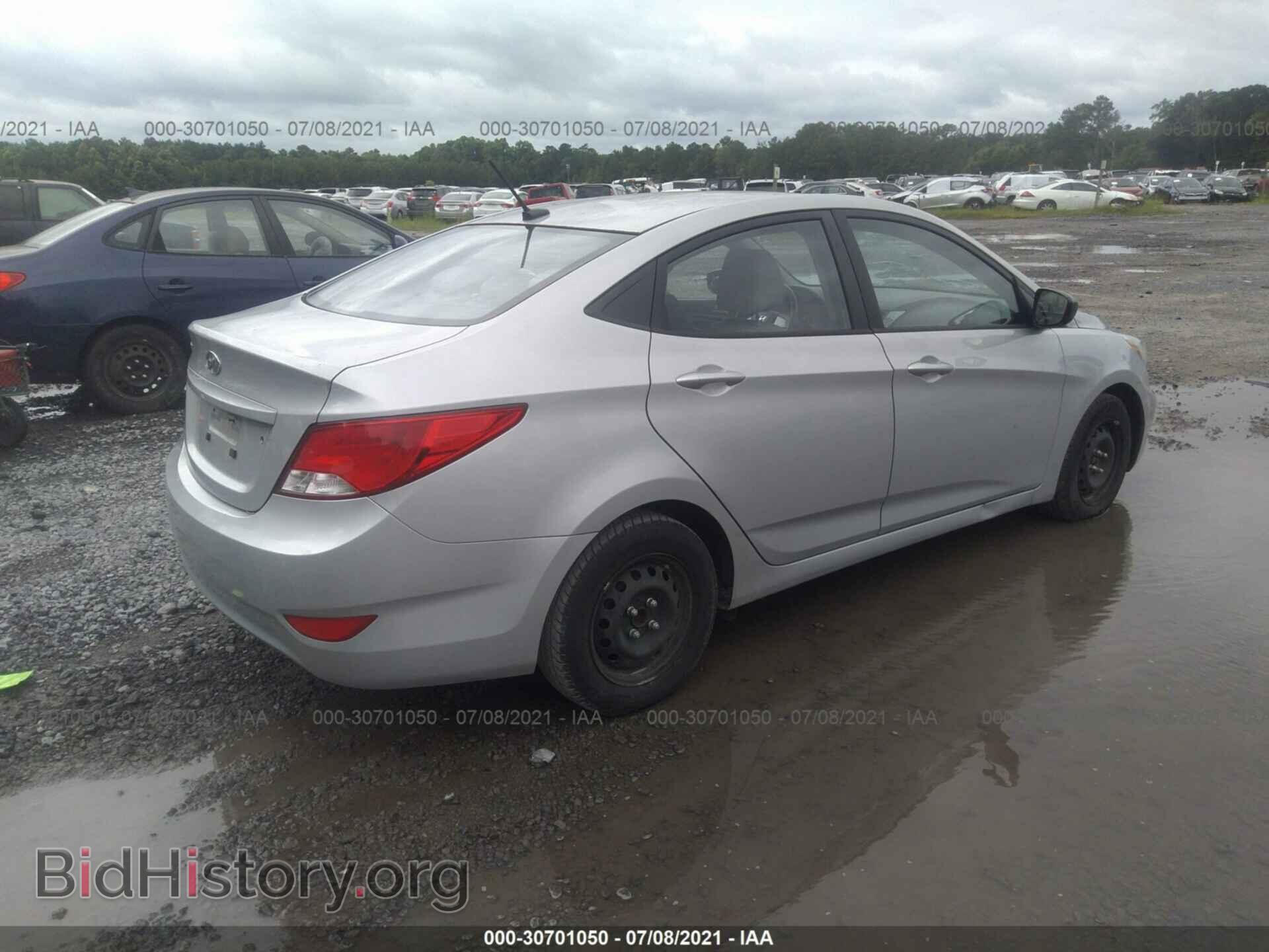 2015 HYUNDAI ACCENT - VIN: KMHCT4AE5FU897772 - Фото 4