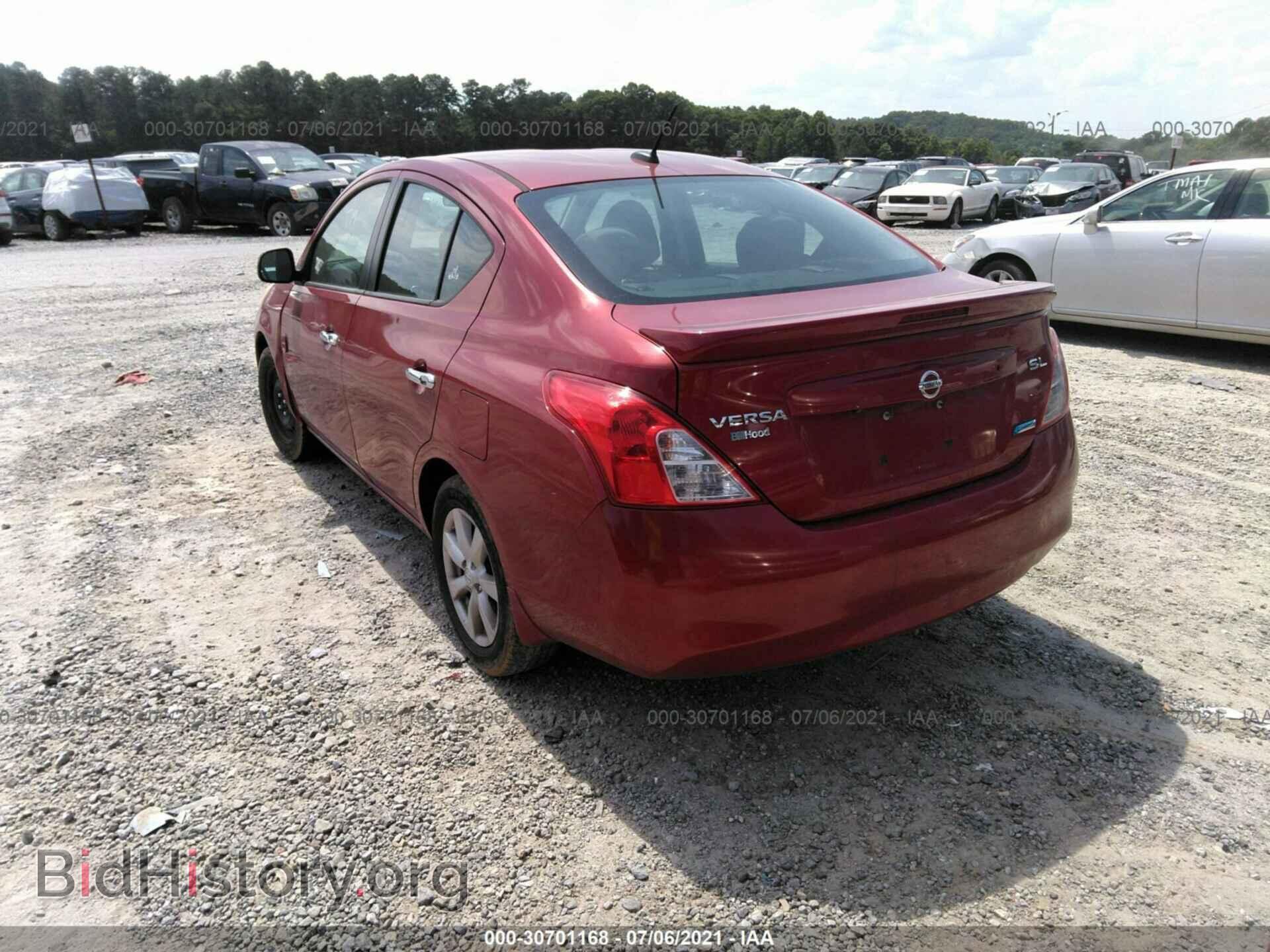 2013 NISSAN VERSA - VIN: 3N1CN7AP1DL842215 - Фото 3