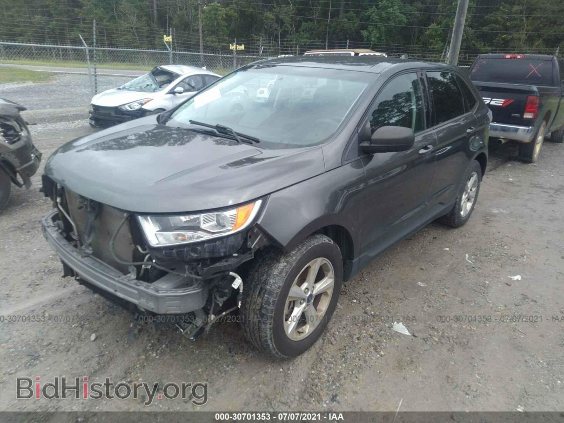 2015 FORD EDGE - VIN: 2FMTK3G96FBB46757 - Фото 2