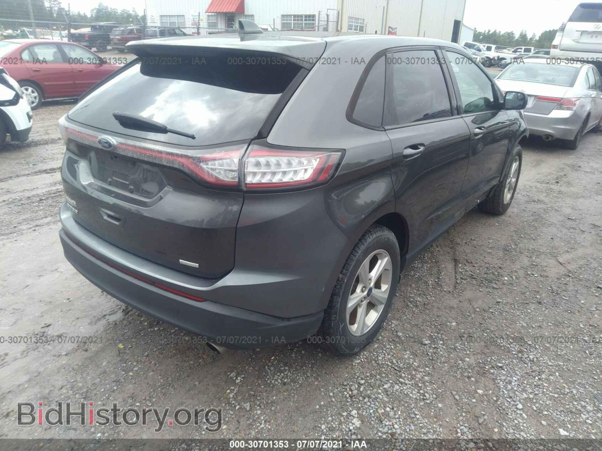 2015 FORD EDGE - VIN: 2FMTK3G96FBB46757 - Фото 4