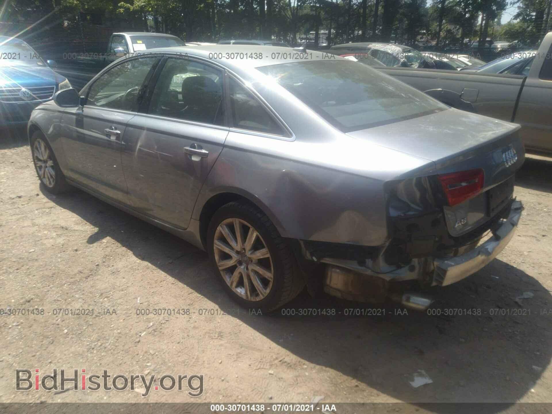 2013 AUDI A6 - VIN: WAUGFAFC1DN153416 - Фото 3