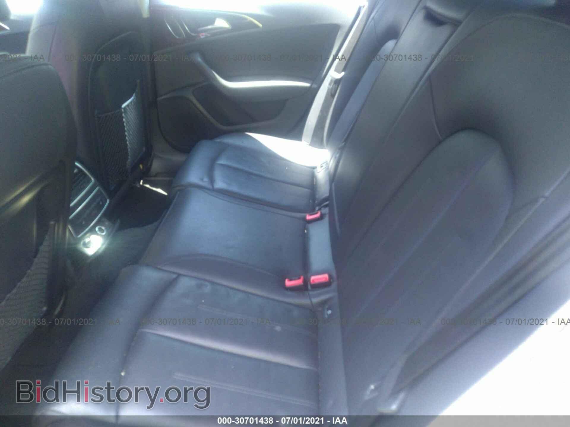 2013 AUDI A6 - VIN: WAUGFAFC1DN153416 - Фото 8