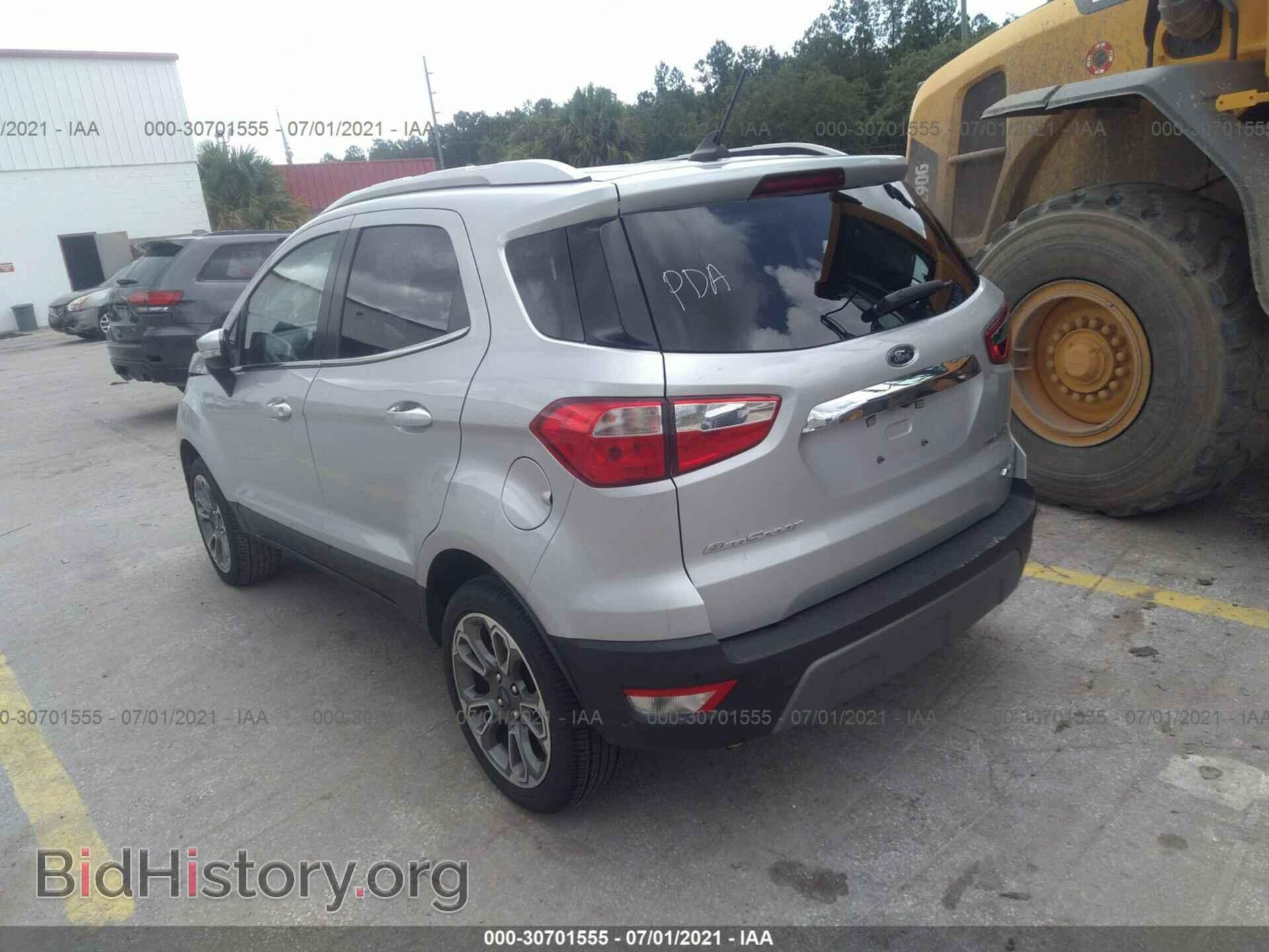 2020 FORD ECOSPORT - VIN: MAJ6S3KL7LC346018 - Фото 3
