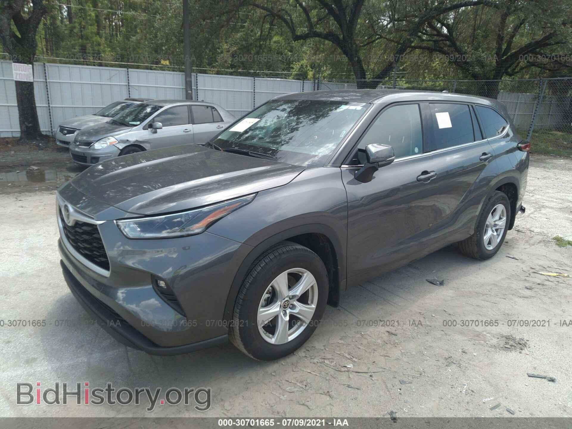 2021 TOYOTA HIGHLANDER - VIN: 5TDBZRBH4MS544865 - Фото 2