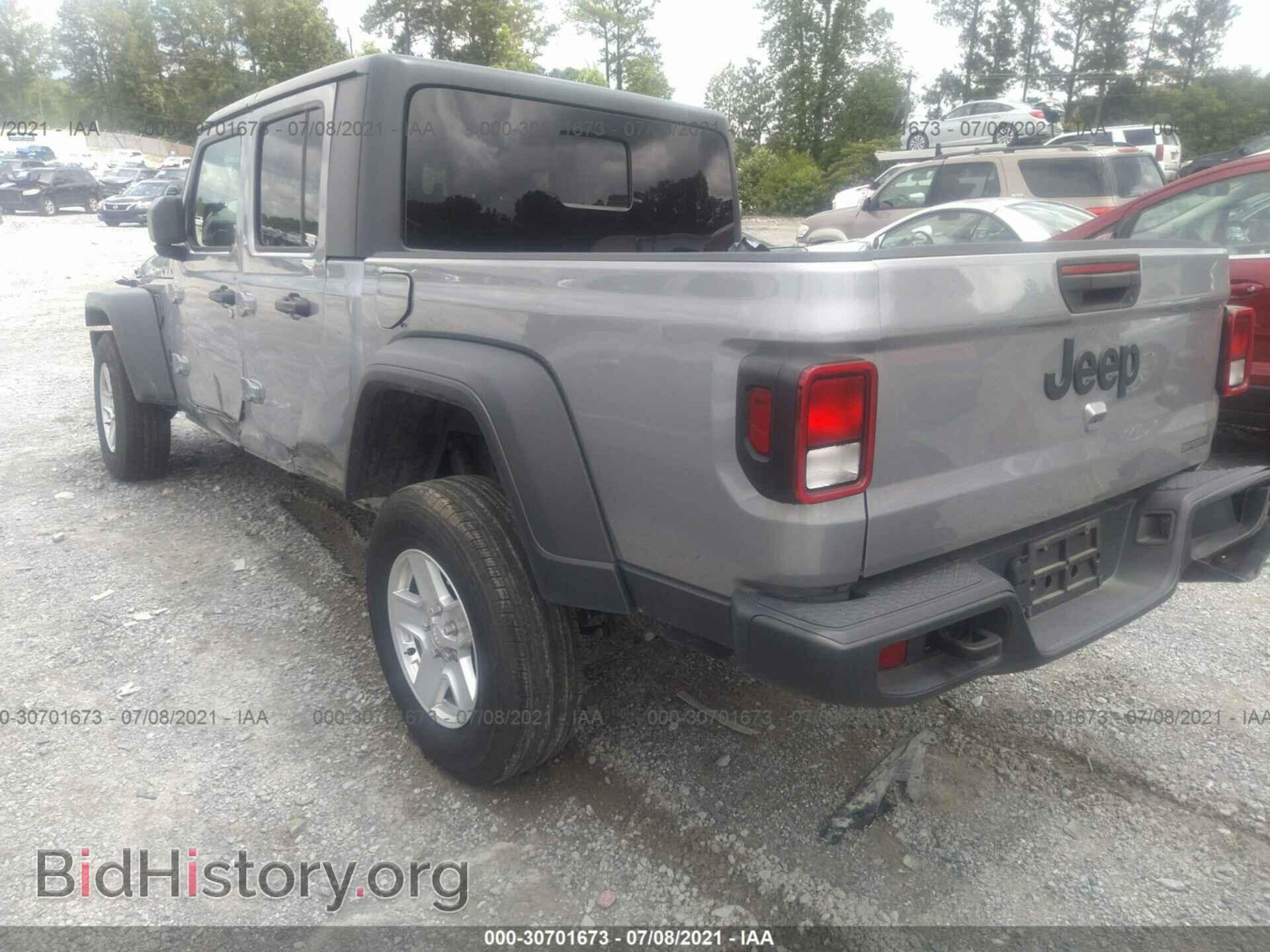2020 JEEP GLADIATOR - VIN: 1C6HJTAGXLL159390 - Фото 3