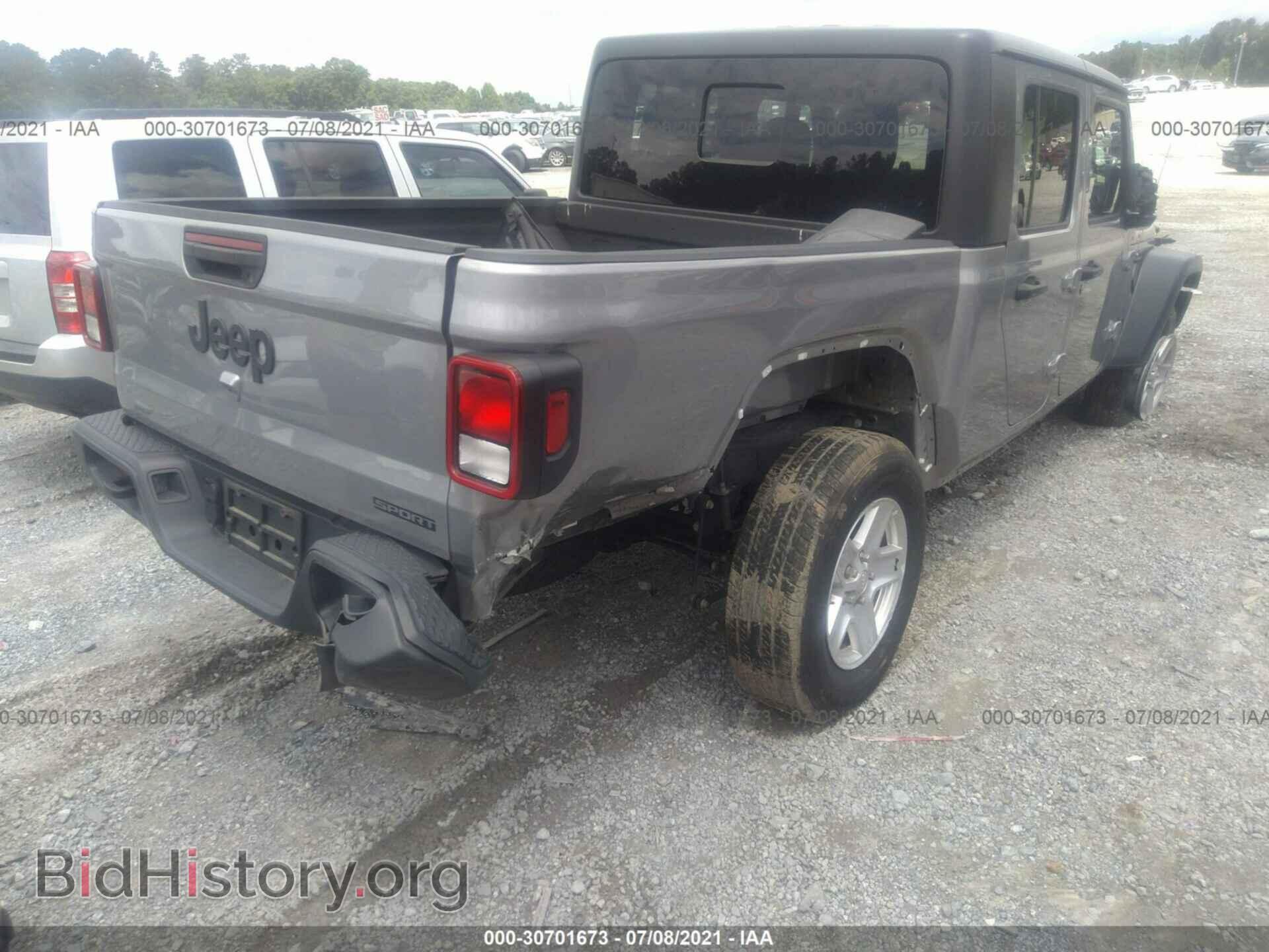 2020 JEEP GLADIATOR - VIN: 1C6HJTAGXLL159390 - Фото 4