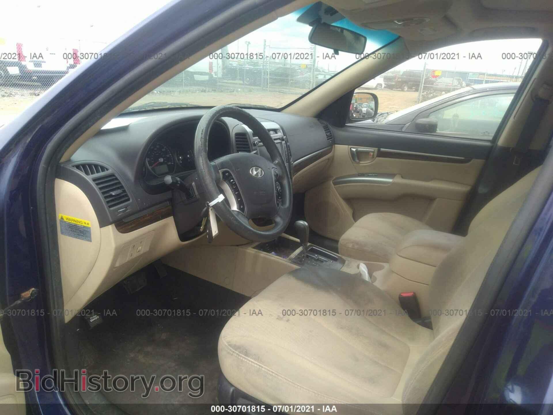 2010 HYUNDAI SANTA FE - VIN: 5NMSGDAB2AH405998 - Фото 5