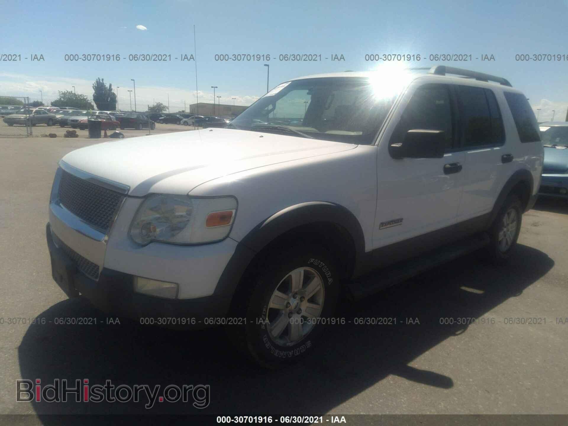2006 FORD EXPLORER - VIN: 1FMEU73E16UB45393 - Фото 2