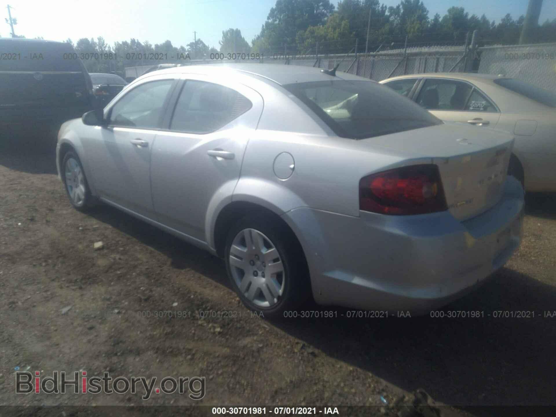 2012 DODGE AVENGER - VIN: 1C3CDZAB2CN325606 - Photo 3