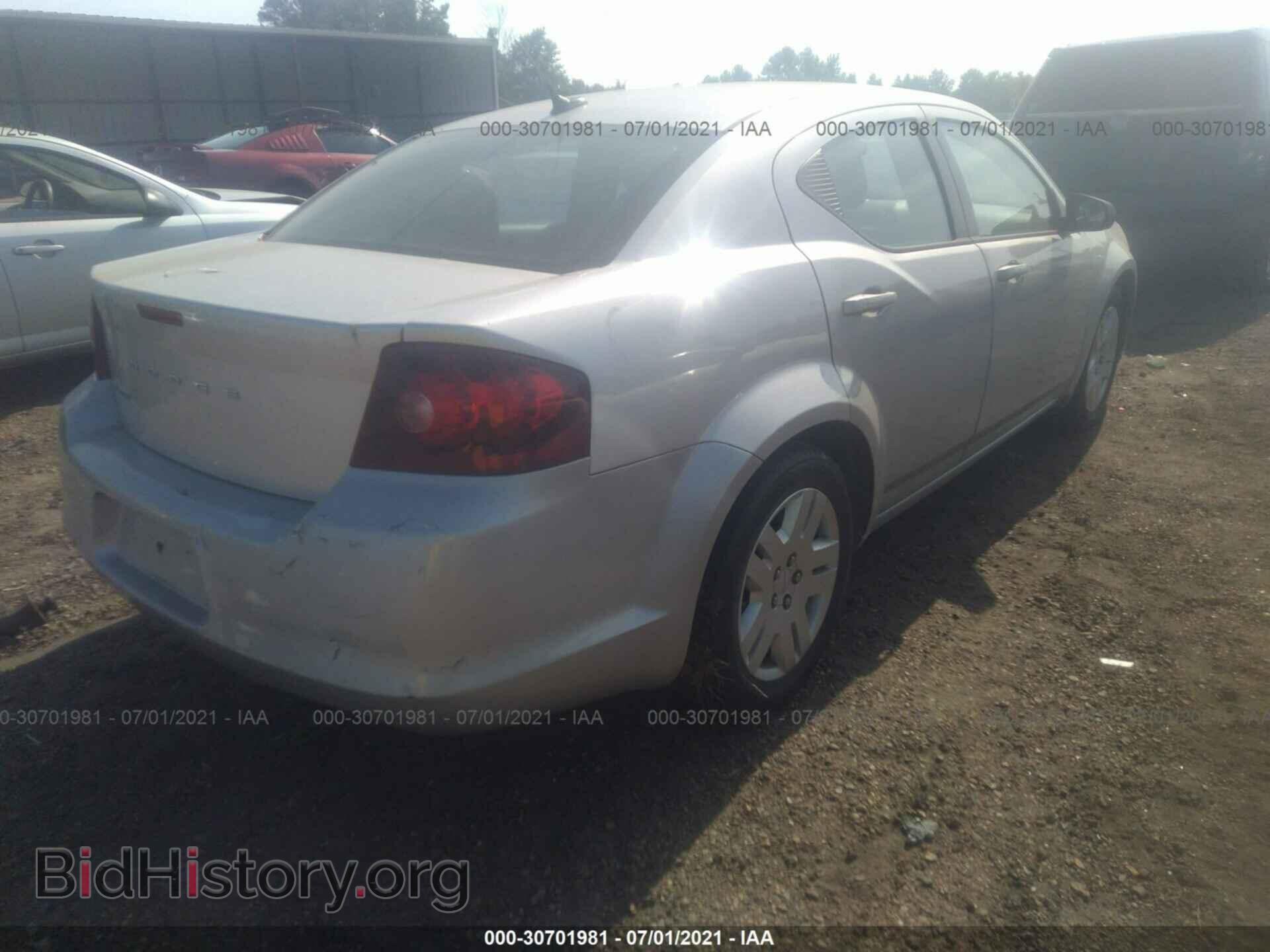 2012 DODGE AVENGER - VIN: 1C3CDZAB2CN325606 - Photo 4