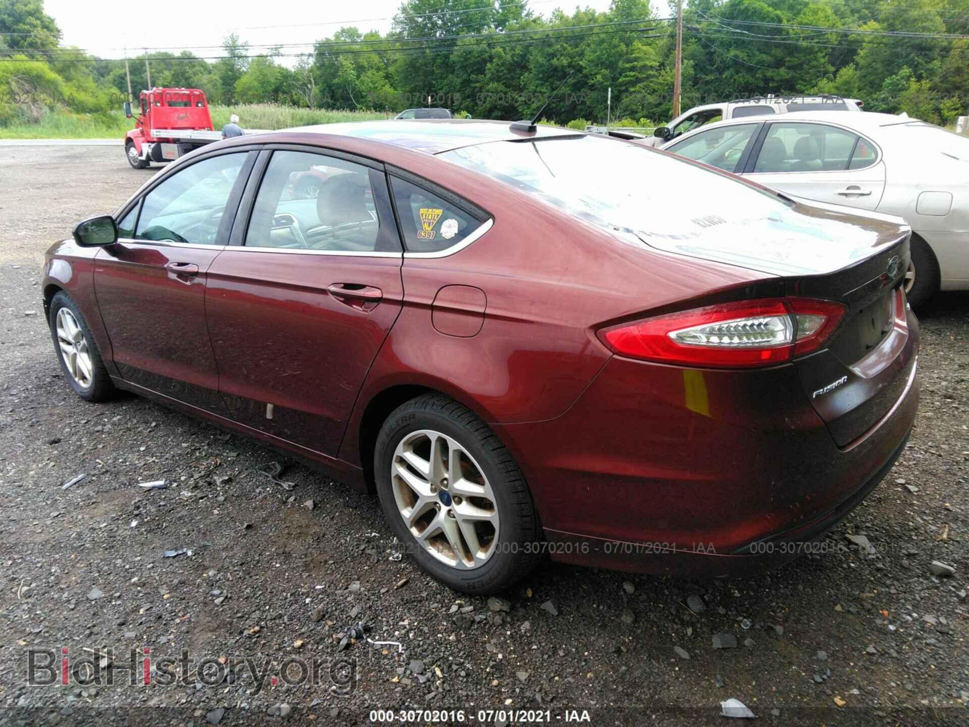 2016 FORD FUSION - VIN: 3FA6P0H74GR249229 - Фото 3