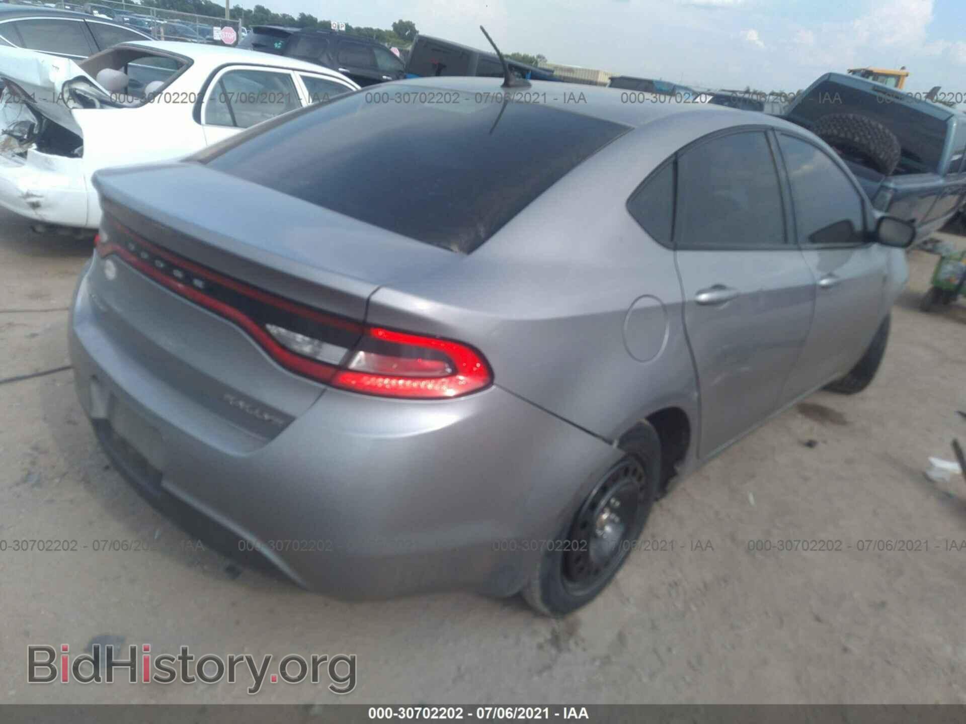 2016 DODGE DART - VIN: 1C3CDFFA3GD817734 - Фото 4