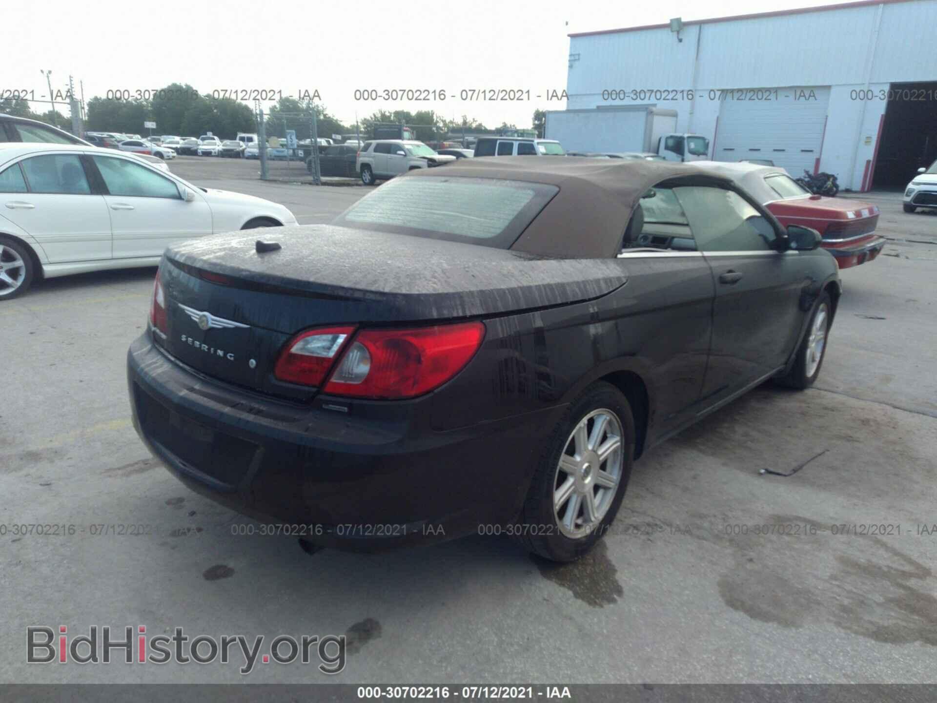 2008 CHRYSLER SEBRING - VIN: 1C3LC55R08N629656 - Фото 4