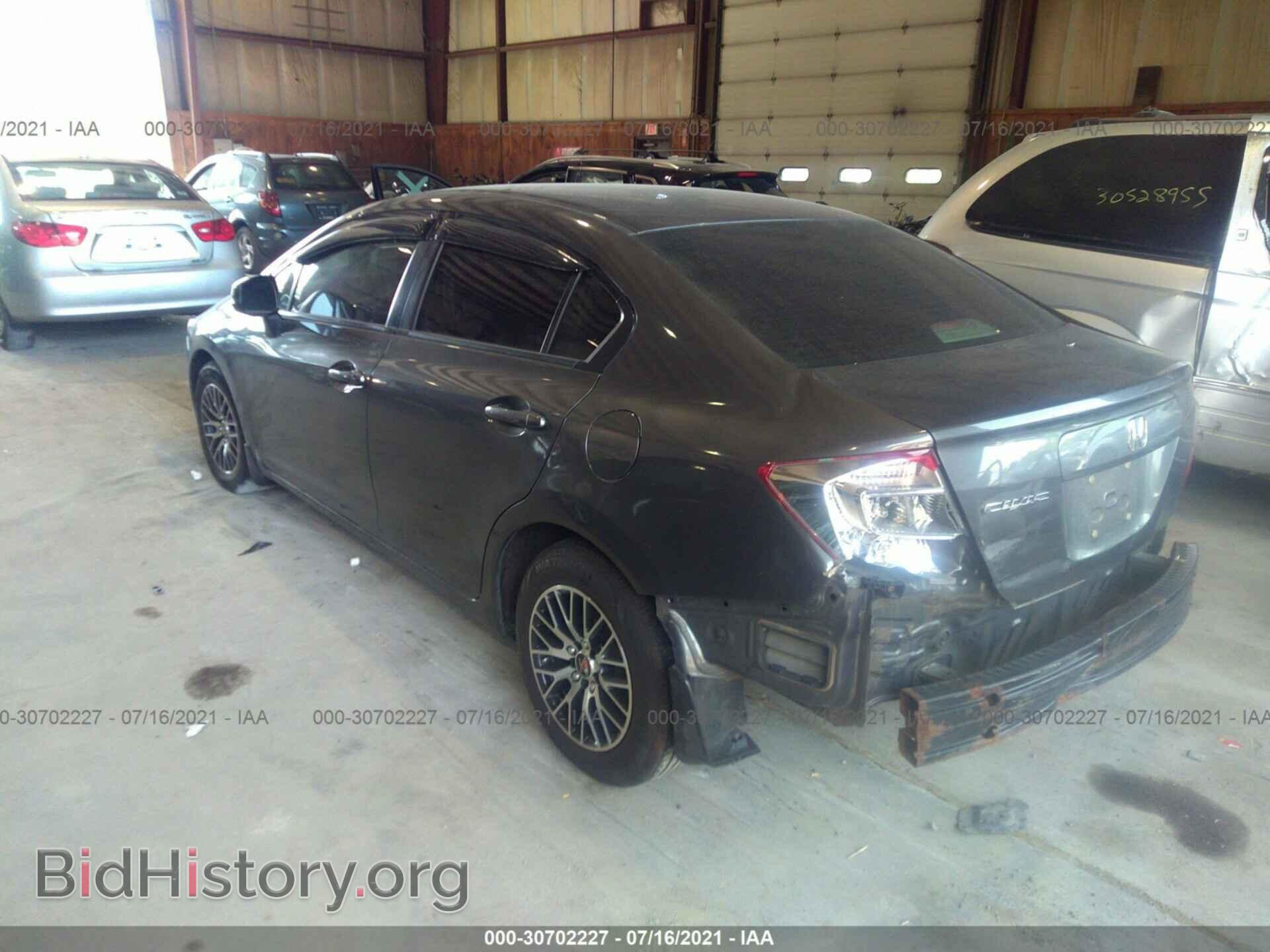 2012 HONDA CIVIC SDN - VIN: 2HGFB2F53CH610611 - Фото 3