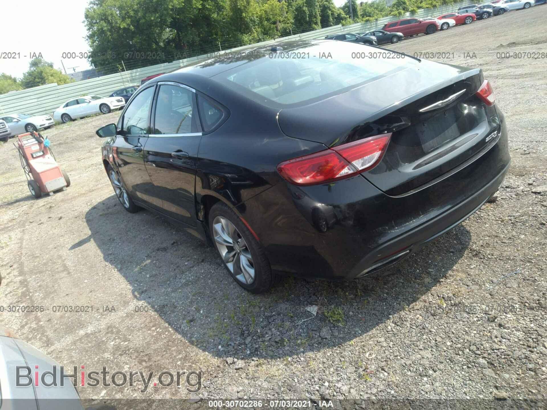 2015 CHRYSLER 200 - VIN: 1C3CCCBB3FN734748 - Фото 3