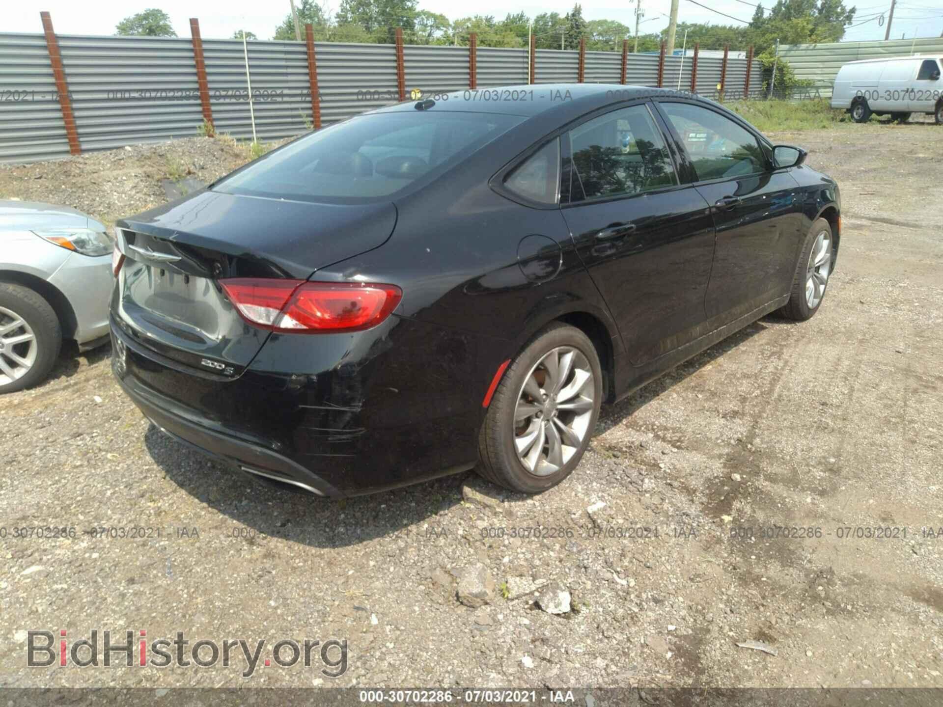 2015 CHRYSLER 200 - VIN: 1C3CCCBB3FN734748 - Фото 4
