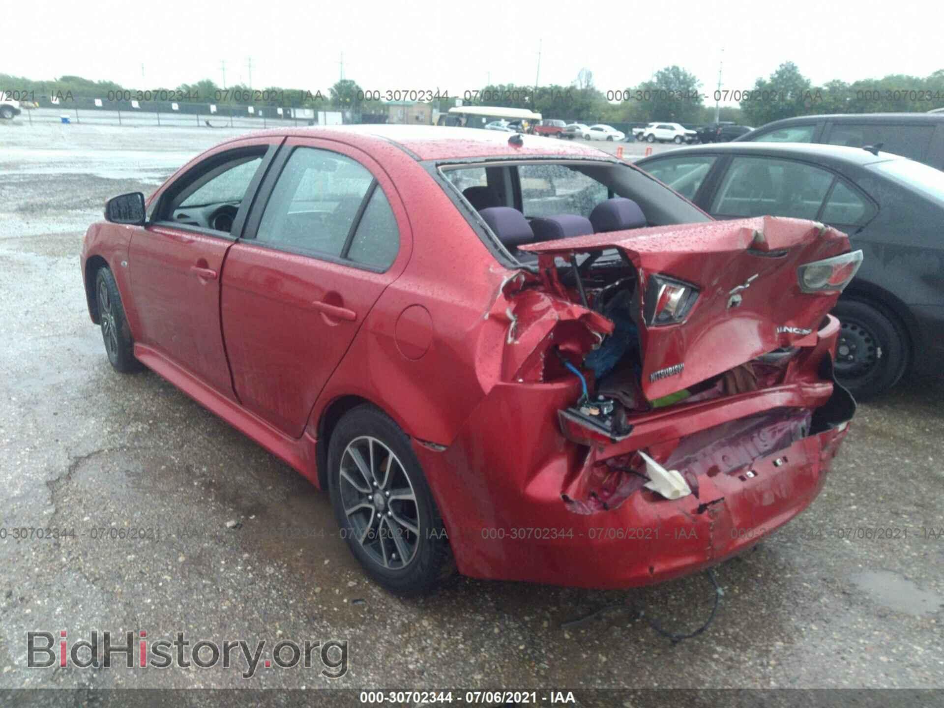 2017 MITSUBISHI LANCER - VIN: JA32U2FU7HU008666 - Фото 3