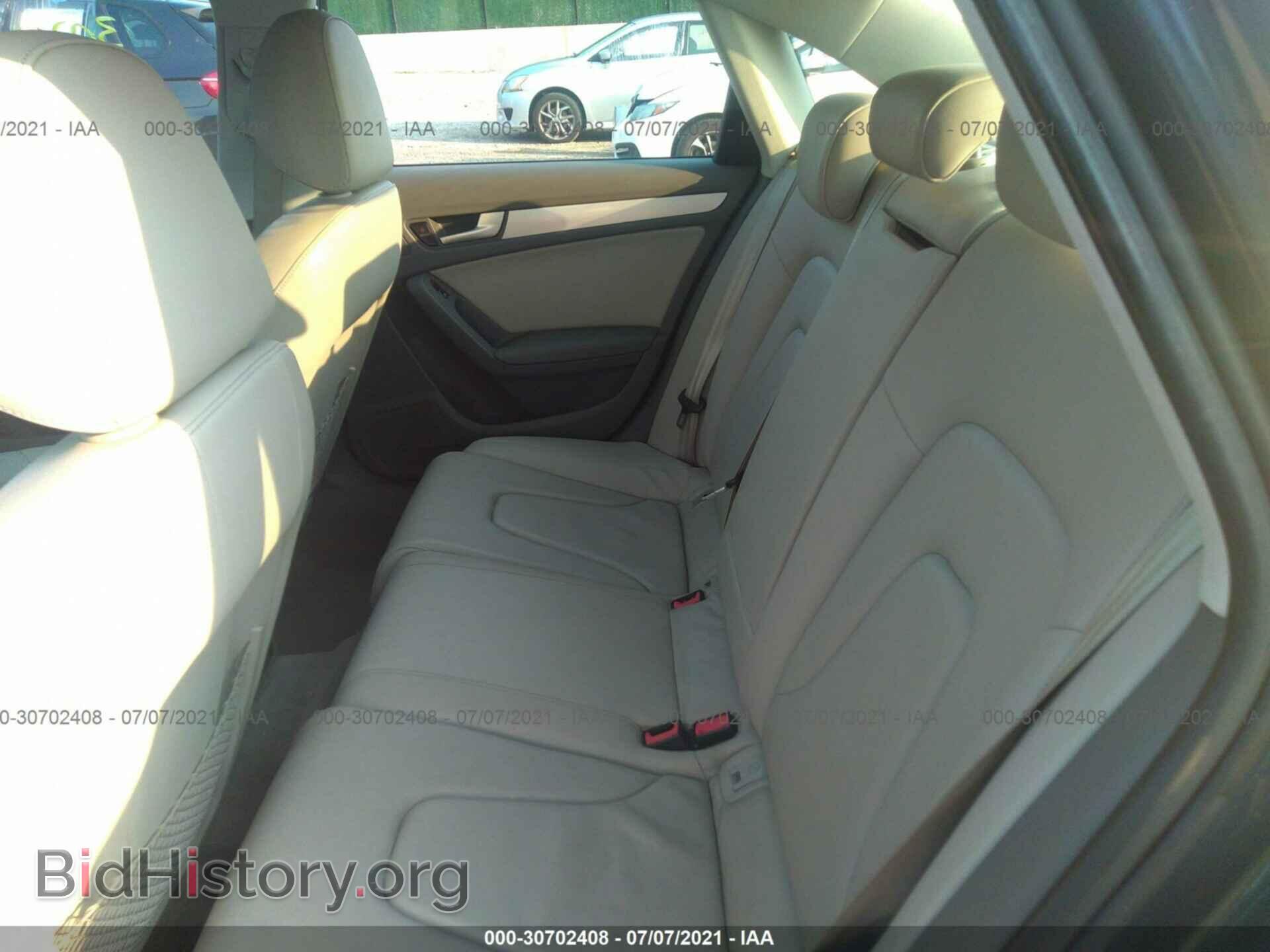 2009 AUDI A4 - VIN: WAULF78K29A084871 - Фото 8