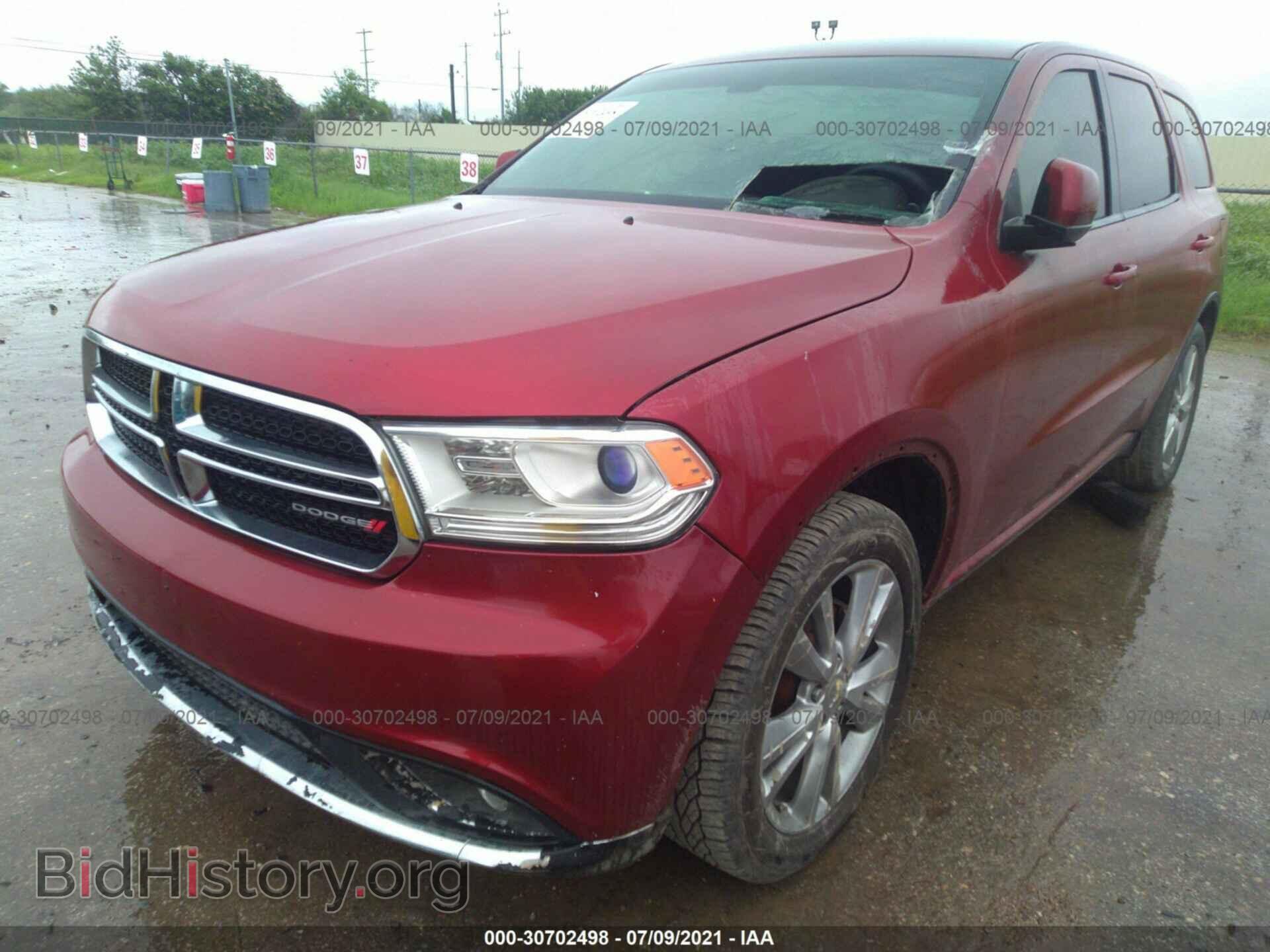 2014 DODGE DURANGO - VIN: 1C4RDHAG3EC360424 - Photo 2