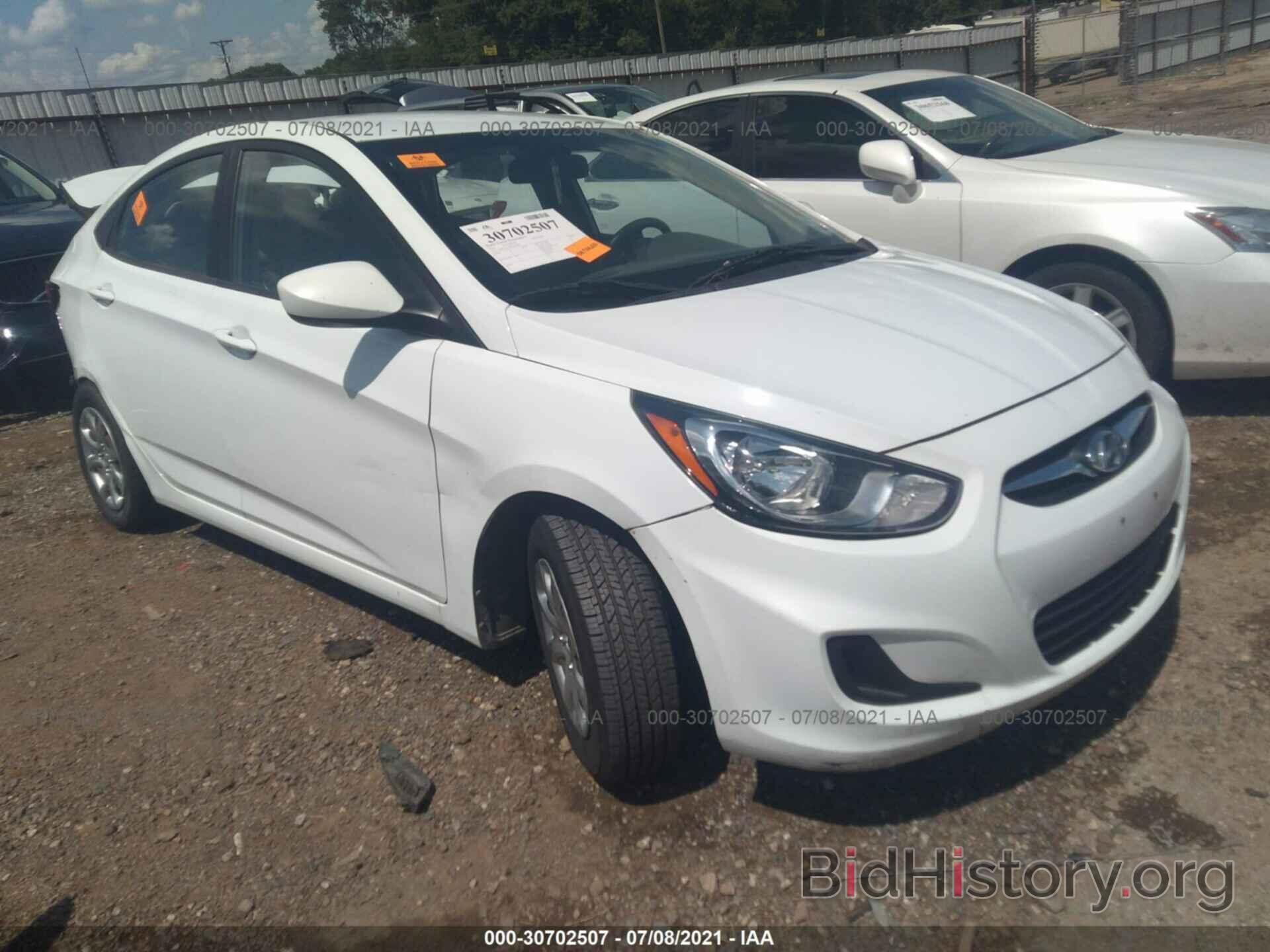 Photo KMHCT4AE8DU406981 - HYUNDAI ACCENT 2013