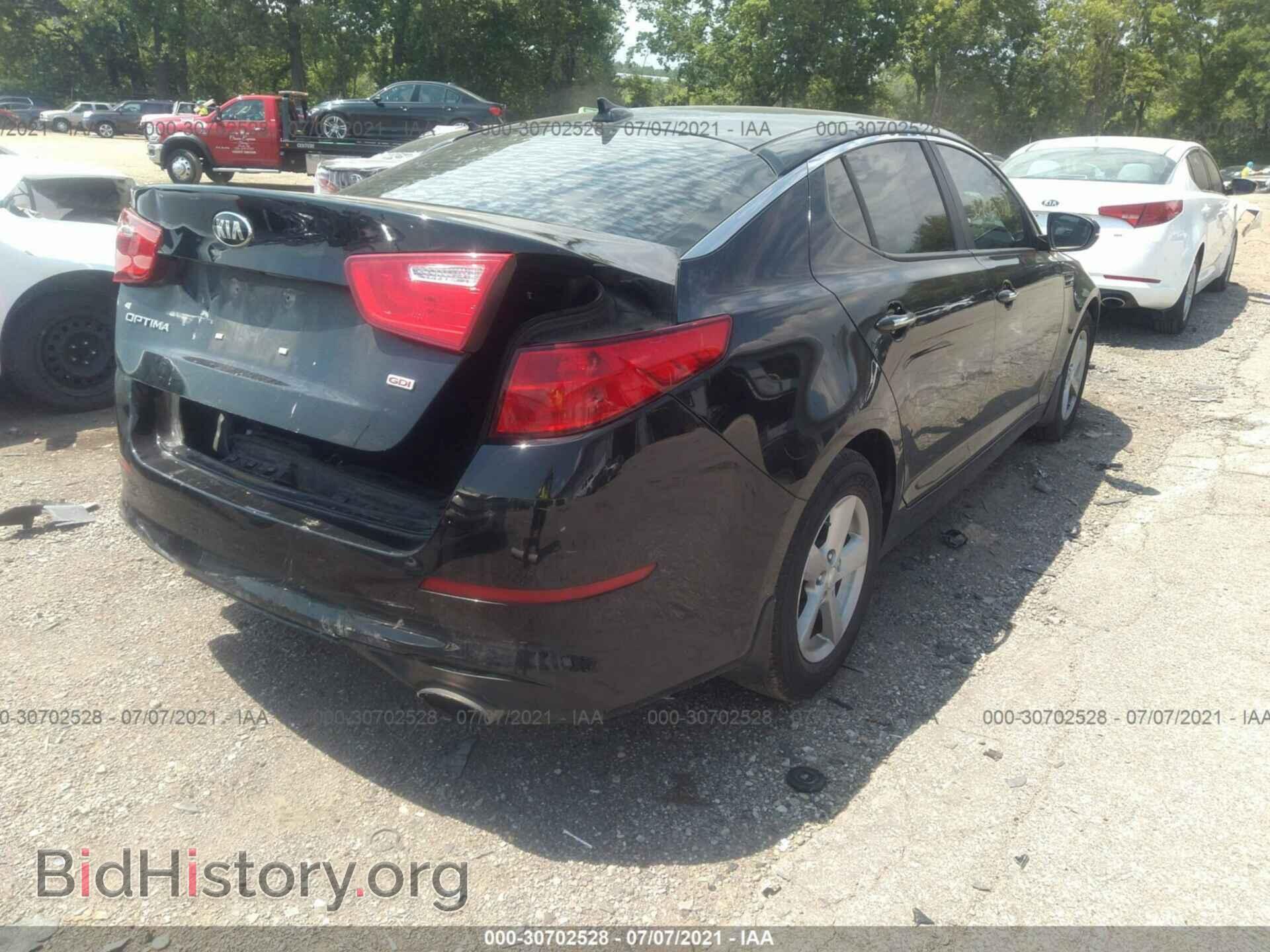 2015 KIA OPTIMA - VIN: 5XXGM4A77FG437958 - Фото 4
