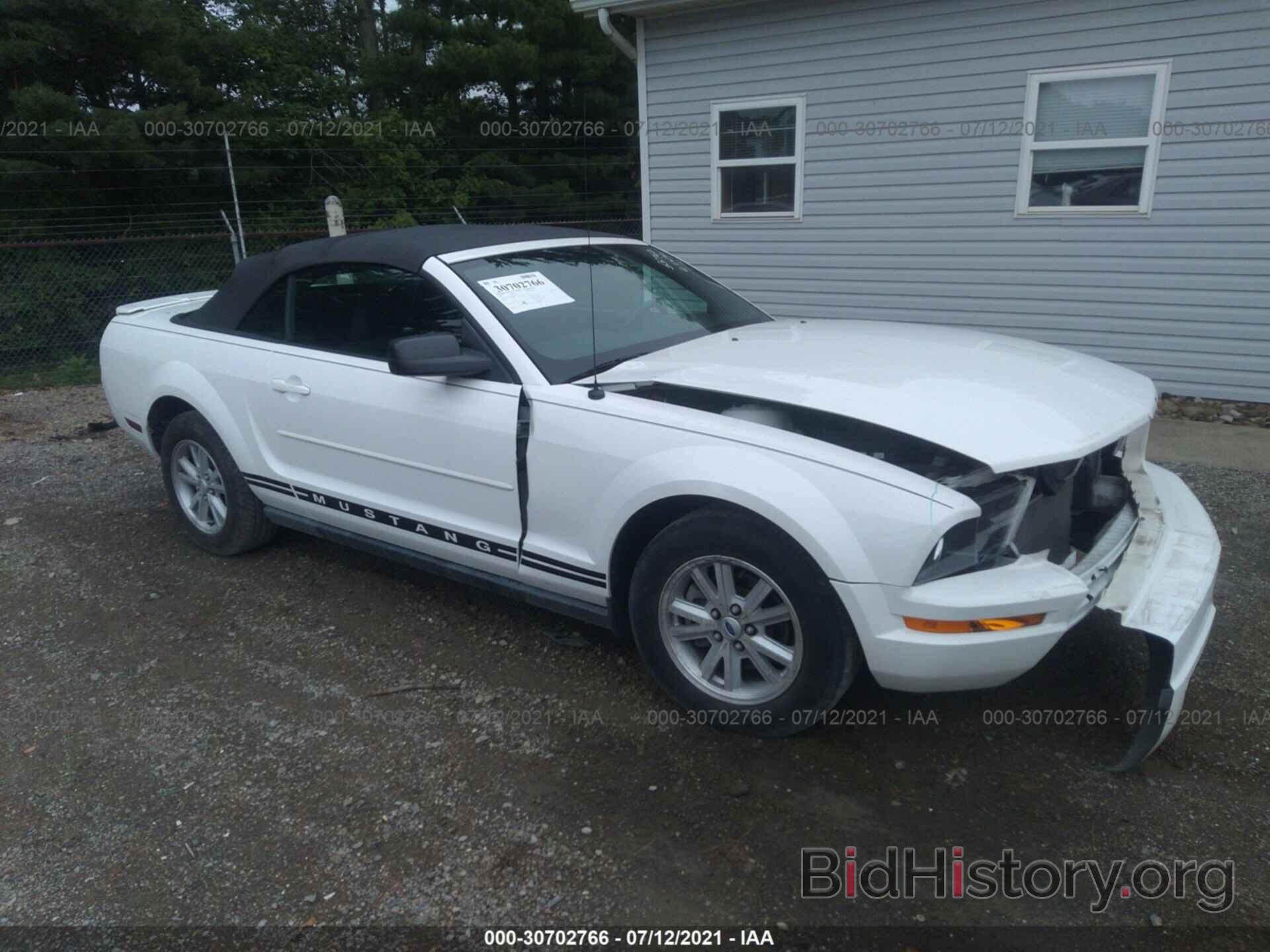 Photo 1ZVFT84N275321683 - FORD MUSTANG 2007