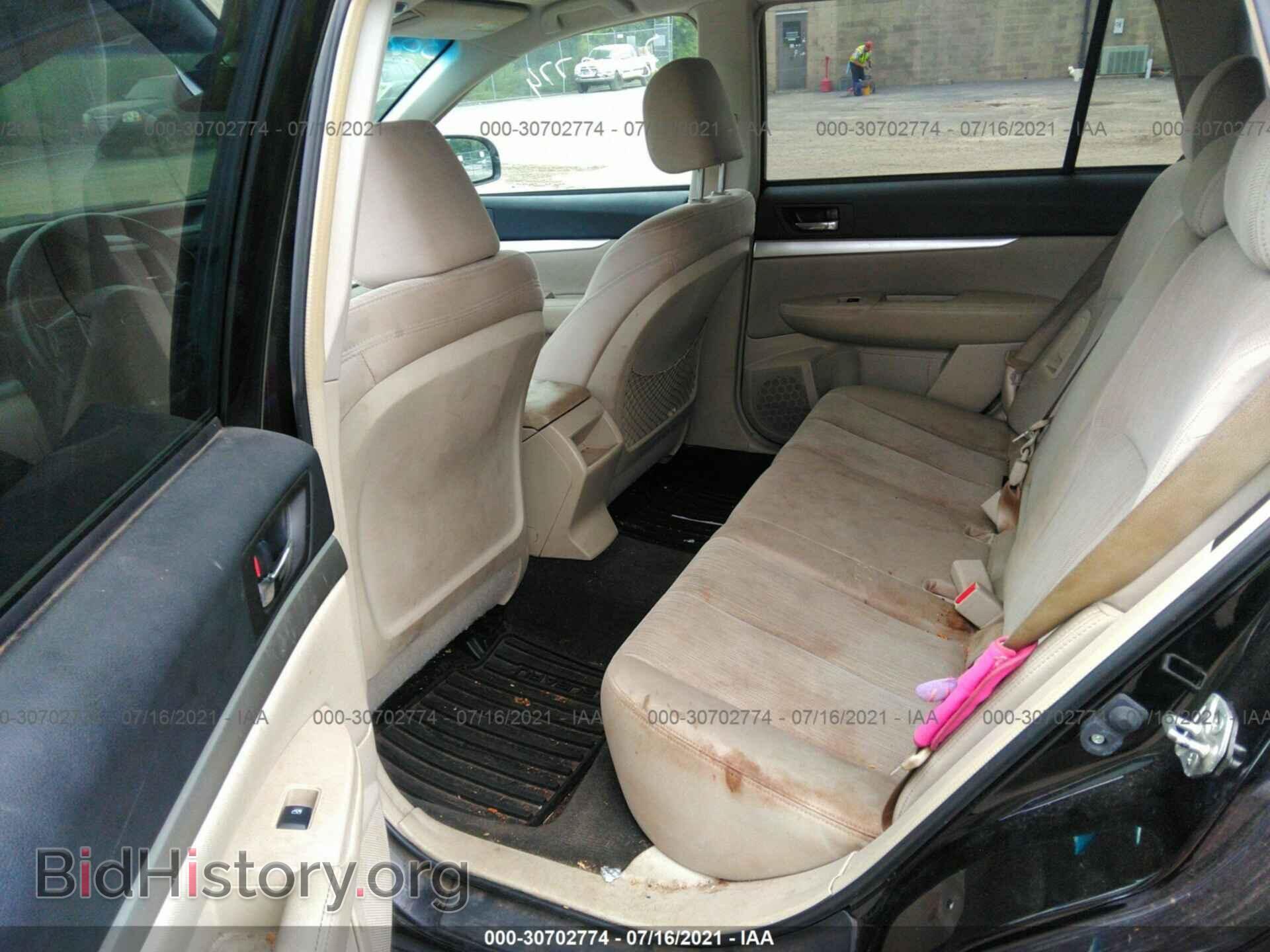 2013 SUBARU OUTBACK - VIN: 4S4BRBCCXD3320958 - Фото 8
