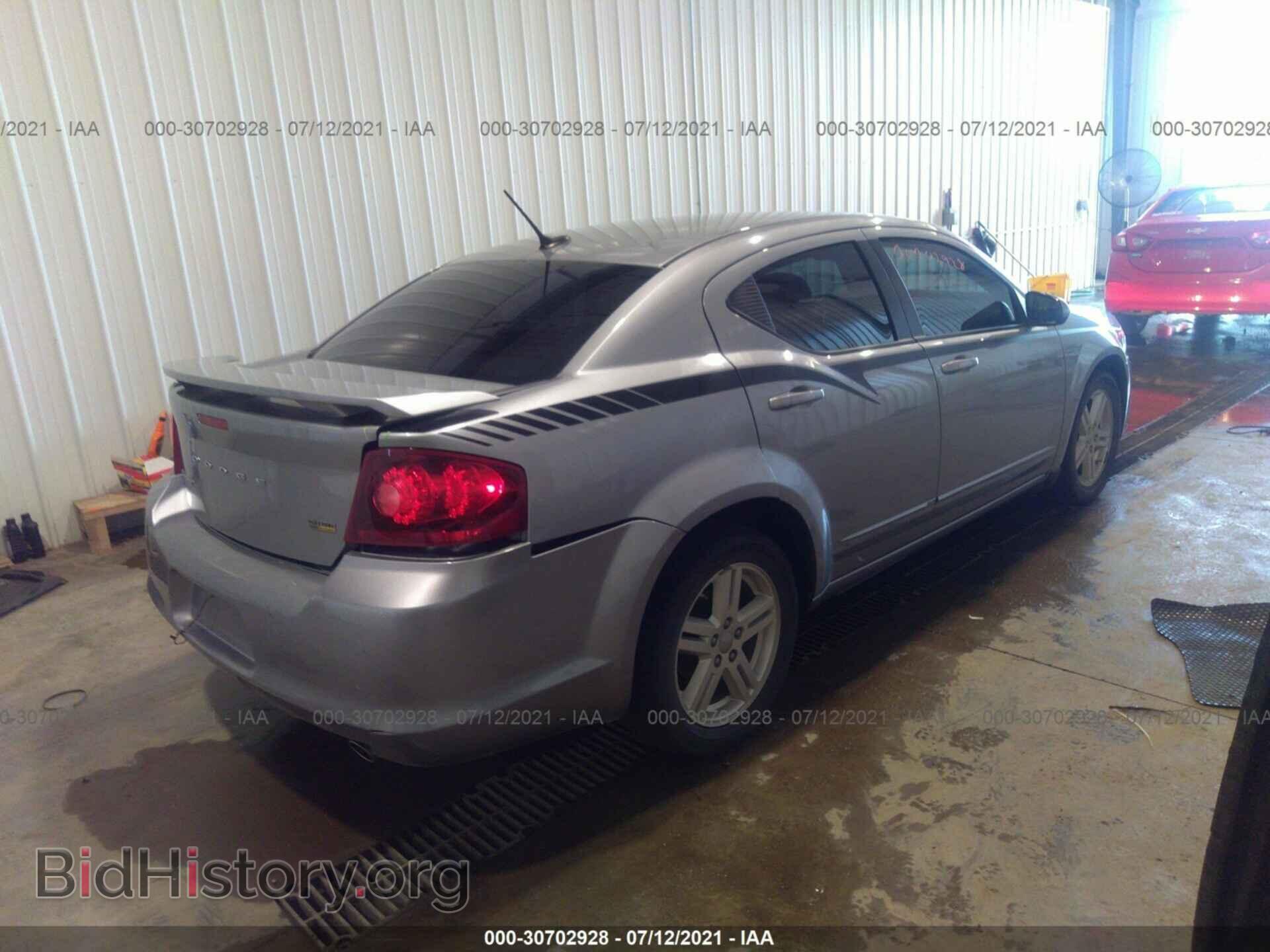 2013 DODGE AVENGER - VIN: 1C3CDZCGXDN741011 - Фото 4