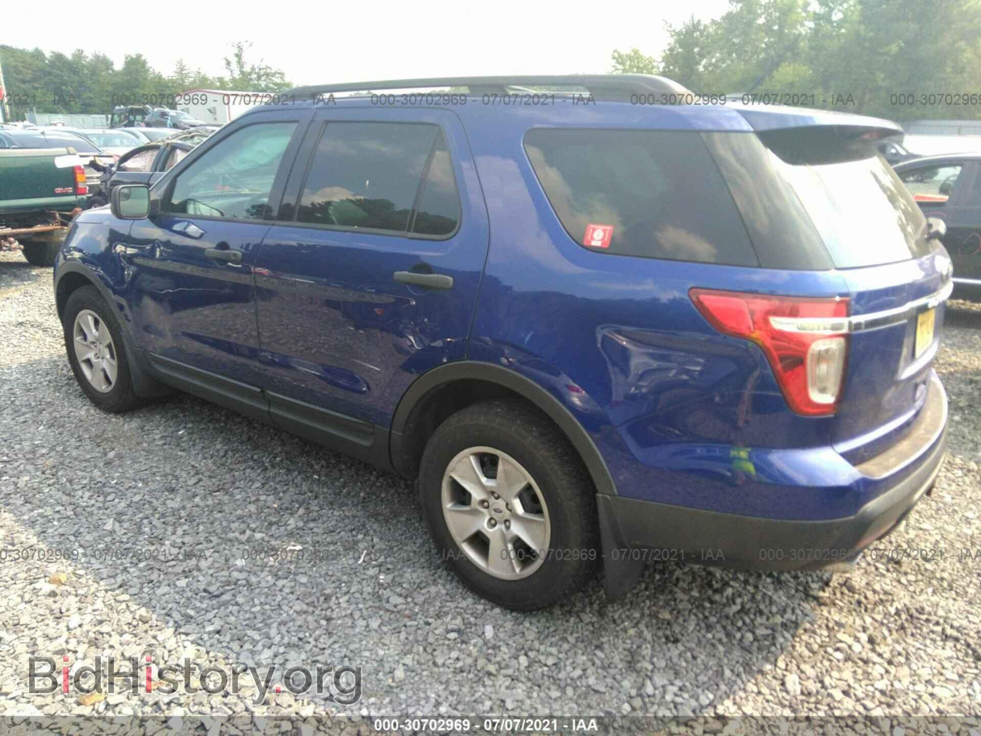 2013 FORD EXPLORER - VIN: 1FM5K7B8XDGB72007 - Photo 3