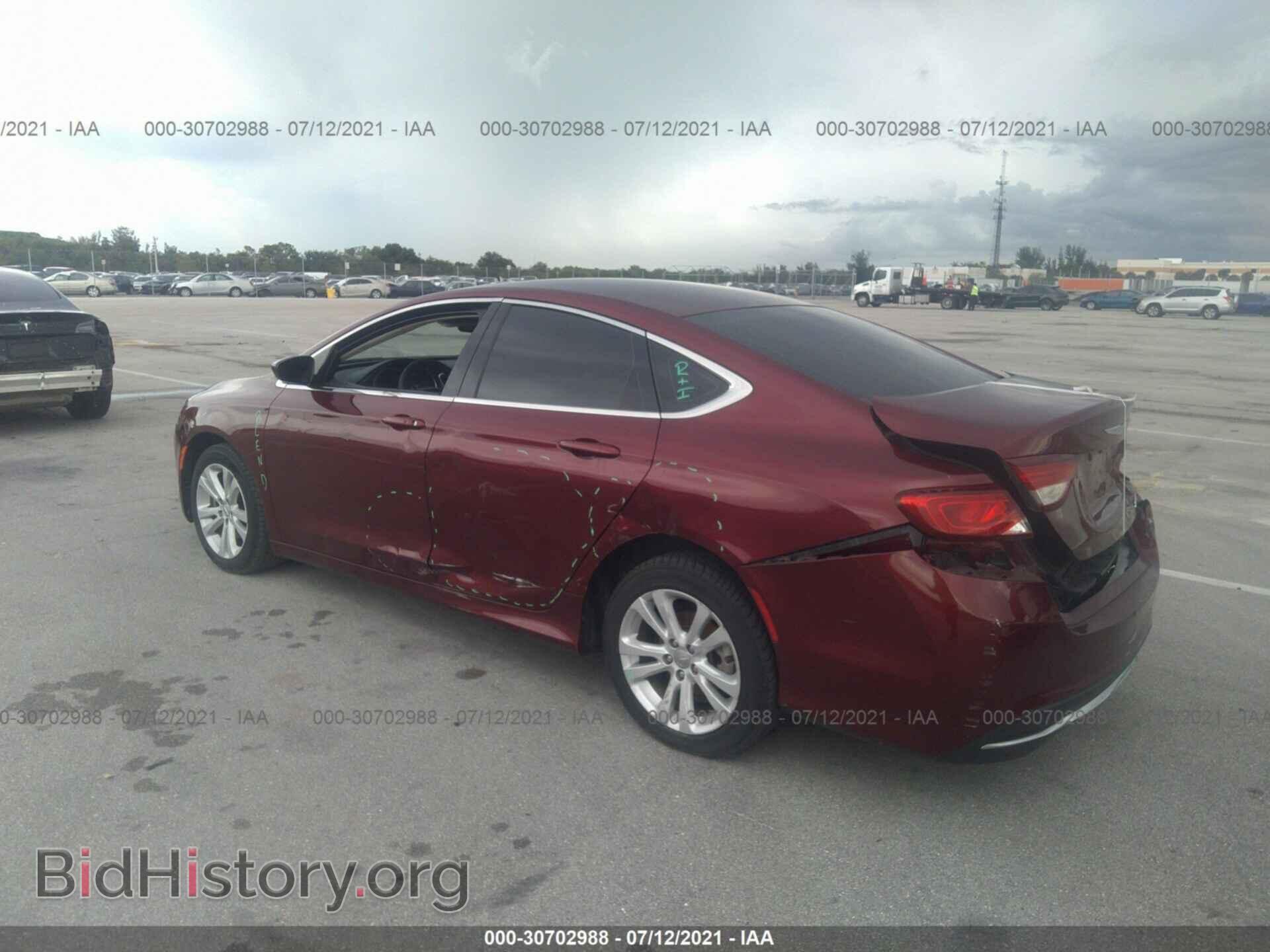 2016 CHRYSLER 200 - VIN: 1C3CCCAB4GN125543 - Фото 3
