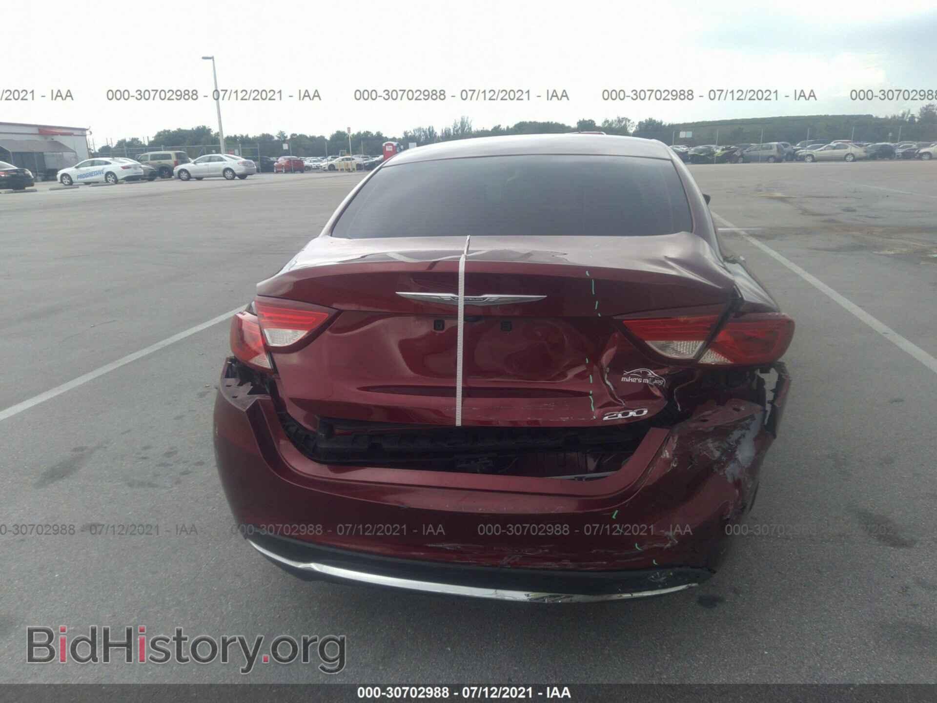 2016 CHRYSLER 200 - VIN: 1C3CCCAB4GN125543 - Фото 6