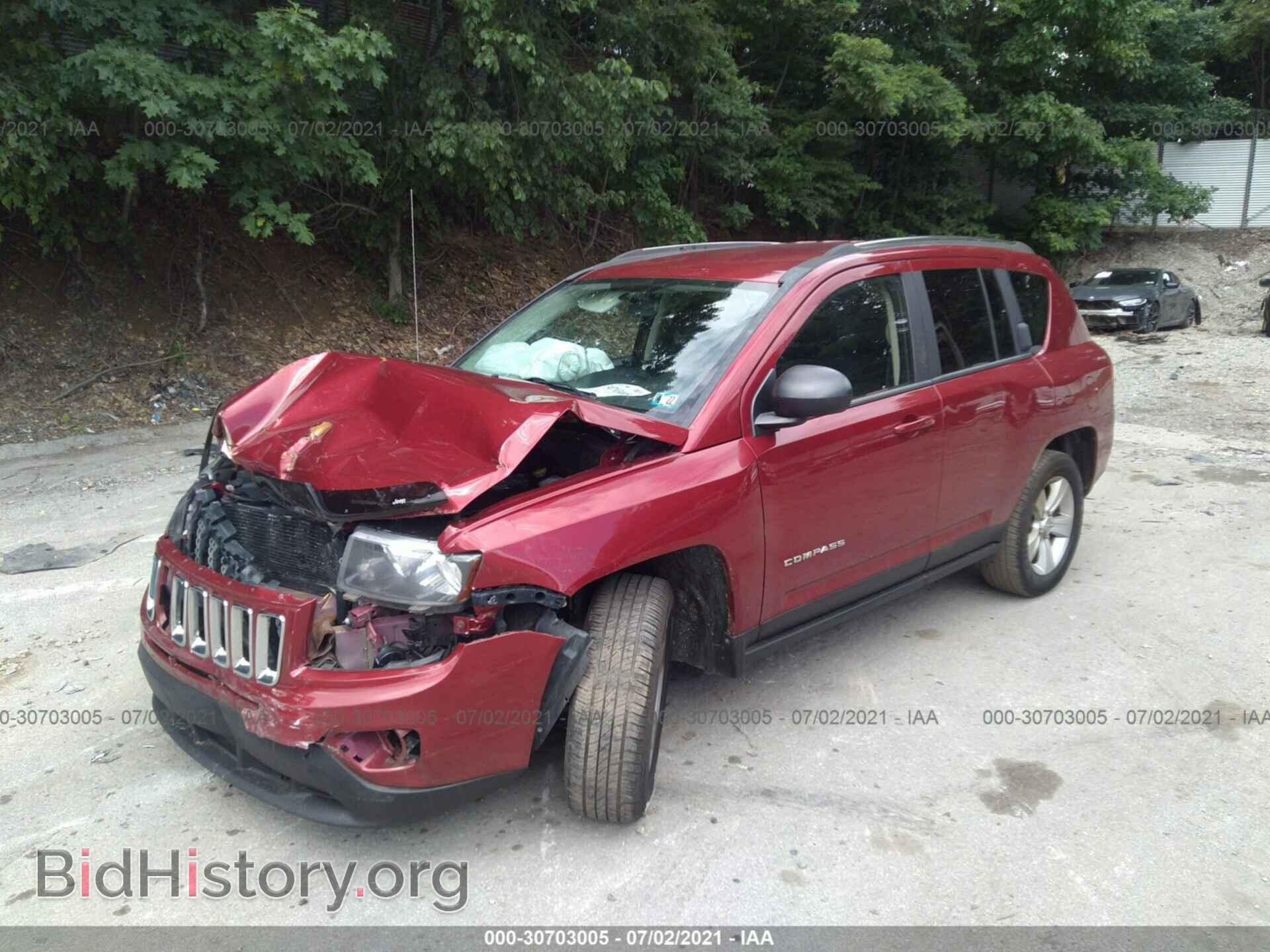 2014 JEEP COMPASS - VIN: 1C4NJDBB5ED652458 - Photo 2