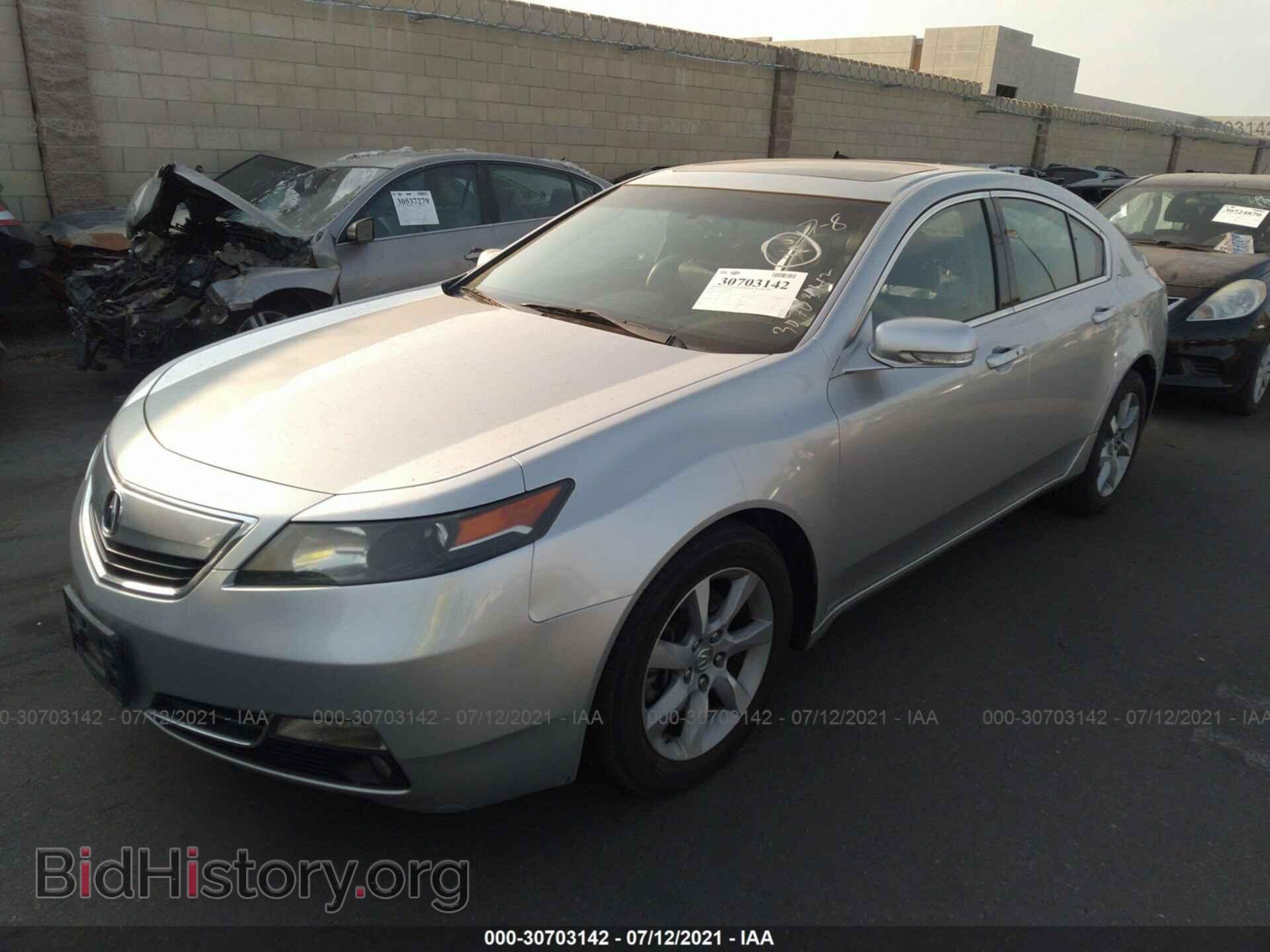 2012 ACURA TL - VIN: 19UUA8F56CA012332 - Фото 2