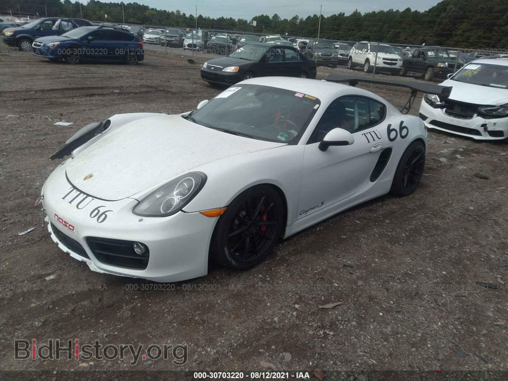 2016 PORSCHE CAYMAN - VIN: WP0AB2A82GK185357 - Фото 2