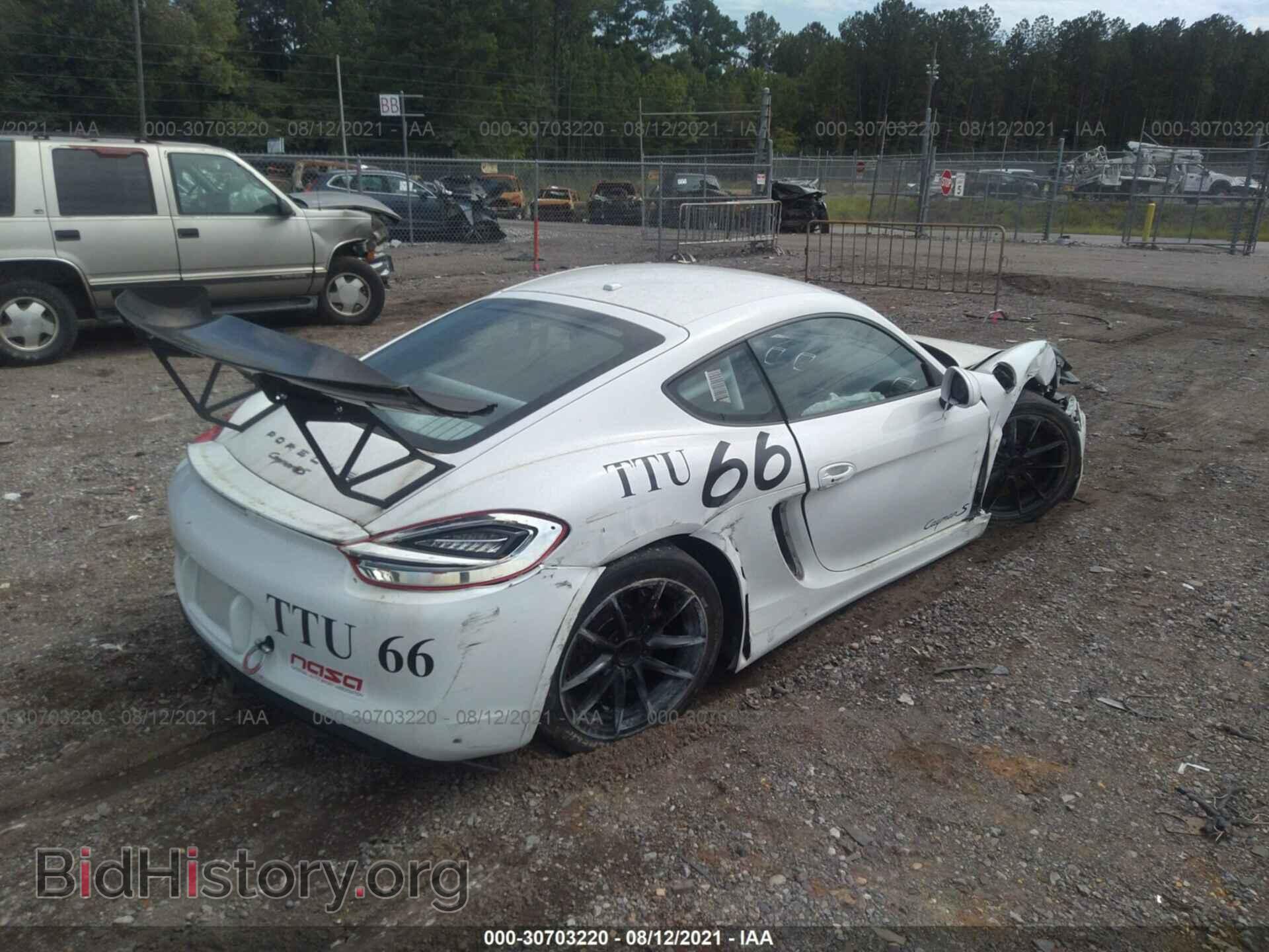 2016 PORSCHE CAYMAN - VIN: WP0AB2A82GK185357 - Фото 4