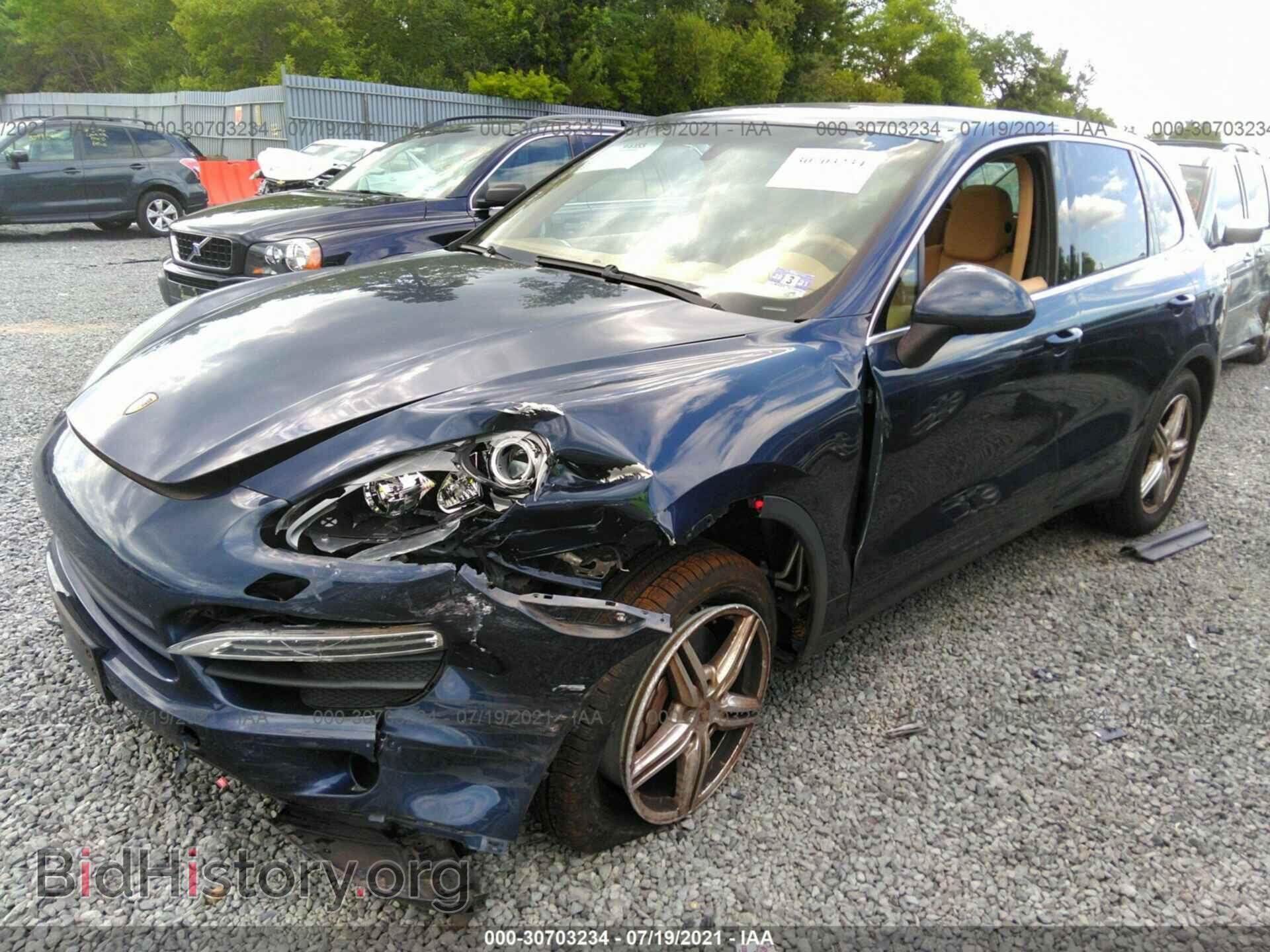 2012 PORSCHE CAYENNE - VIN: WP1AB2A28CLA43853 - Фото 2