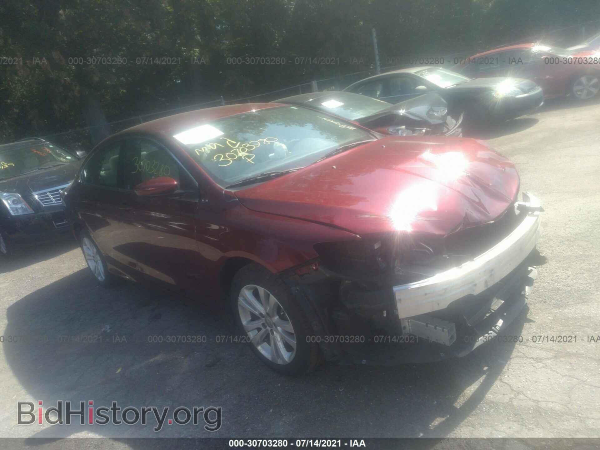 Фотография 1C3CCCAB1GN175526 - CHRYSLER 200 2016