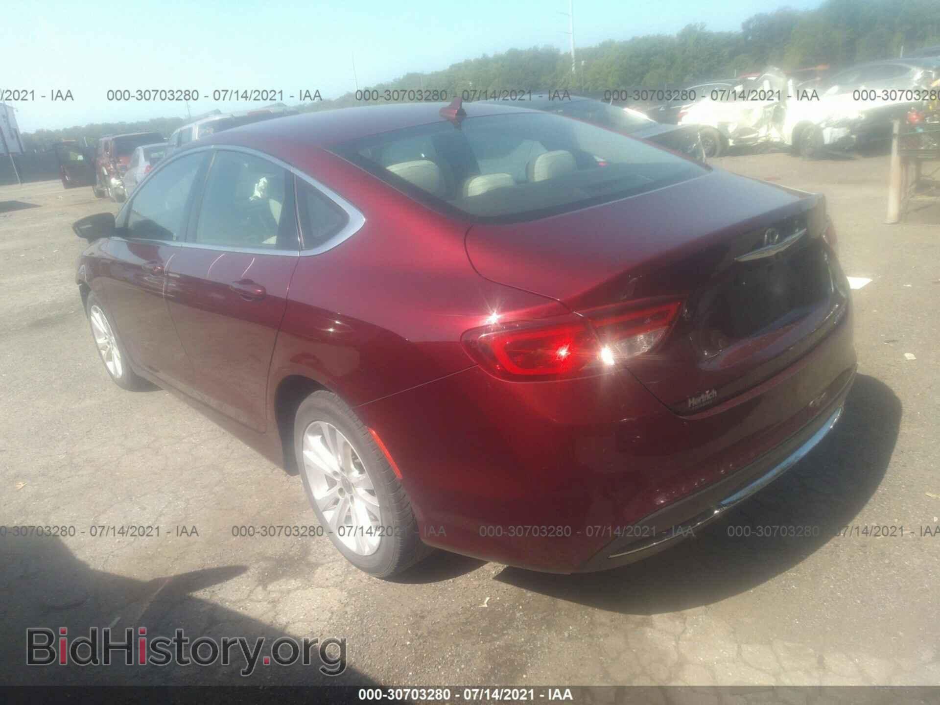2016 CHRYSLER 200 - VIN: 1C3CCCAB1GN175526 - Фото 3