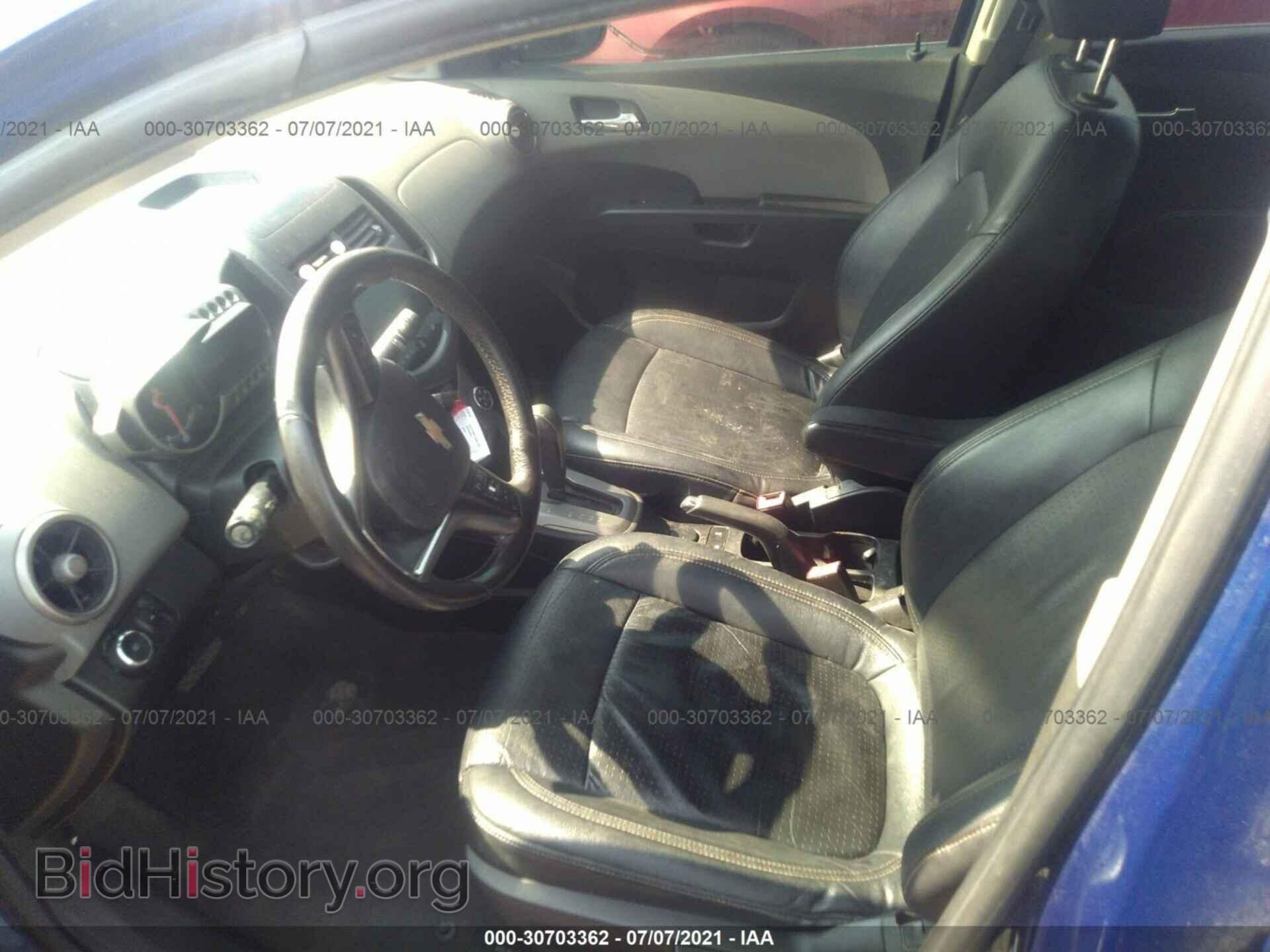 2013 CHEVROLET SONIC - VIN: 1G1JE5SB7D4114621 - Фото 5