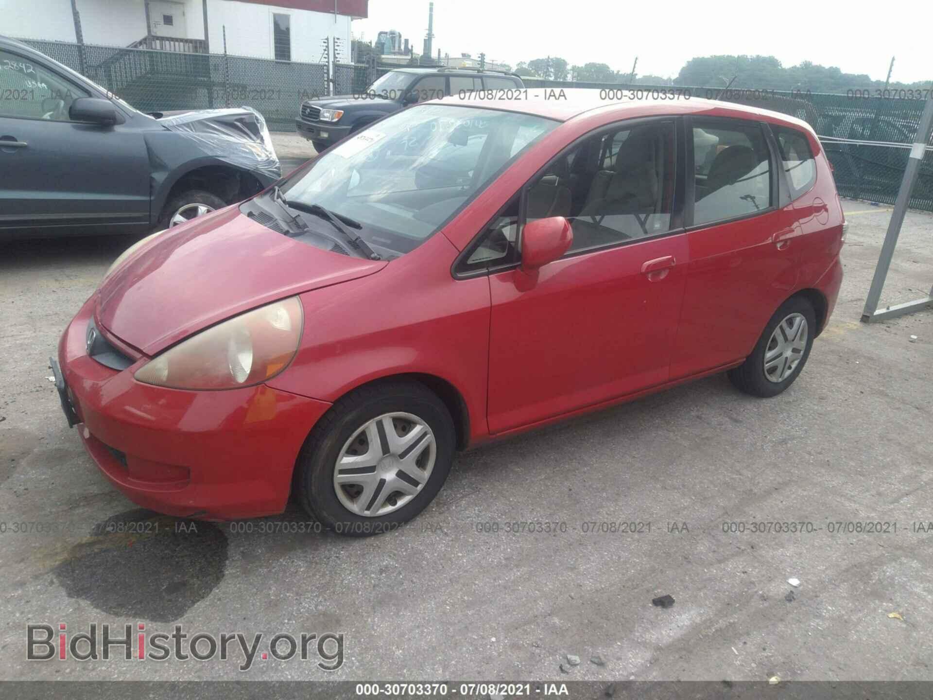 2007 HONDA FIT - VIN: JHMGD37467S007674 - Фото 2