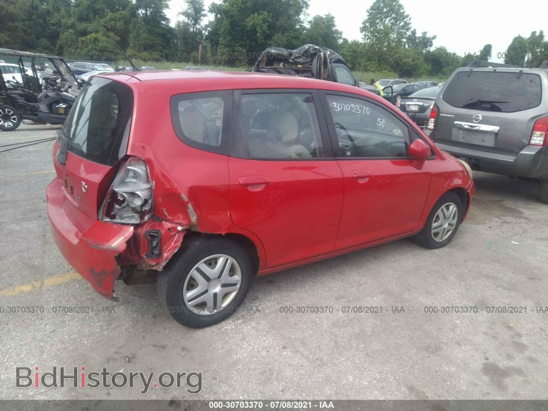 2007 HONDA FIT - VIN: JHMGD37467S007674 - Фото 4