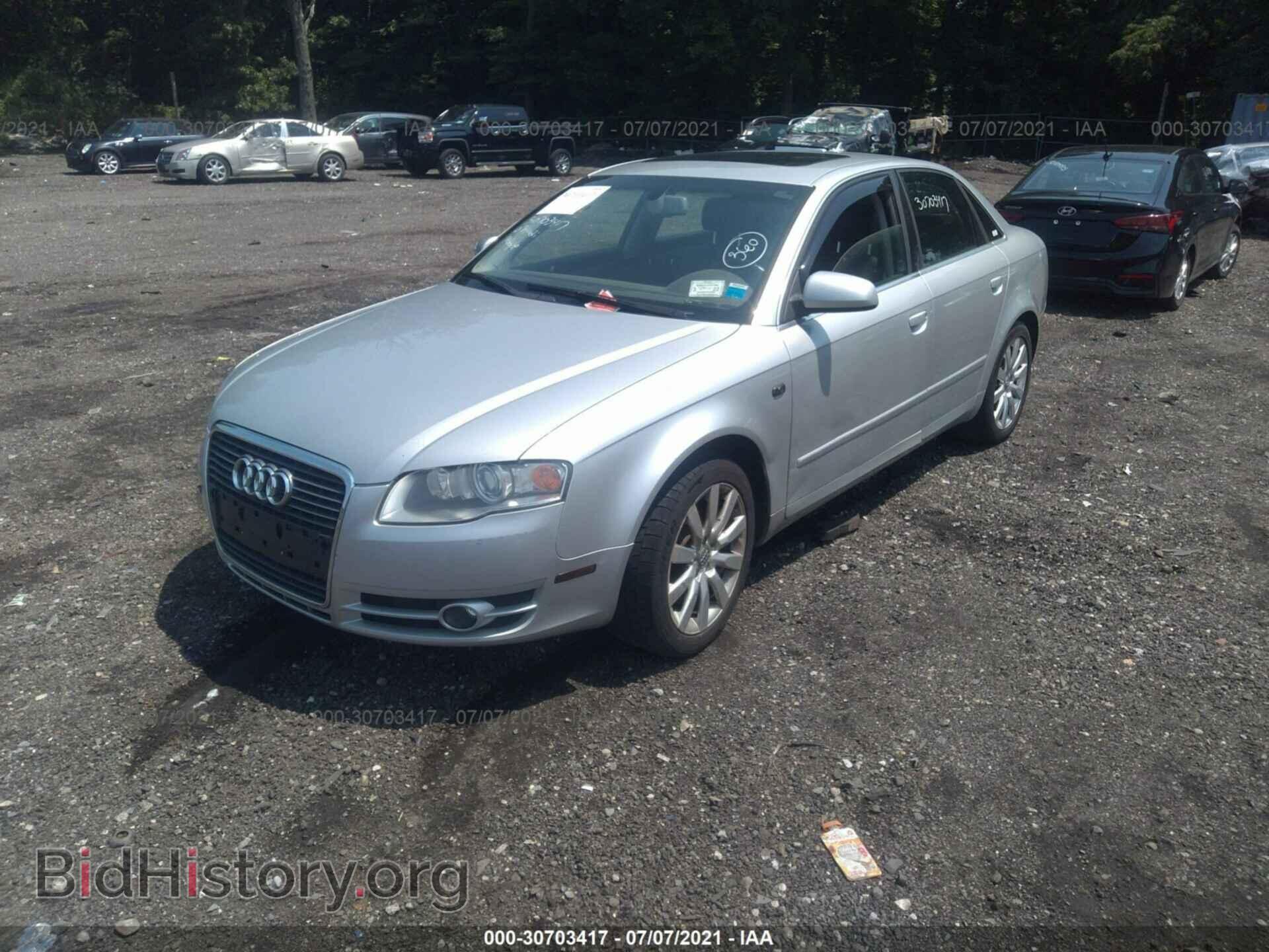 2007 AUDI A4 - VIN: WAUDF78E37A246454 - Photo 2