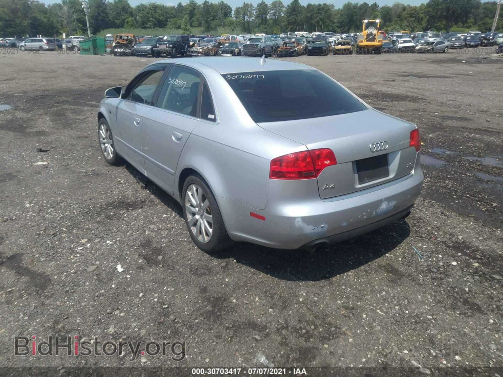 2007 AUDI A4 - VIN: WAUDF78E37A246454 - Photo 3