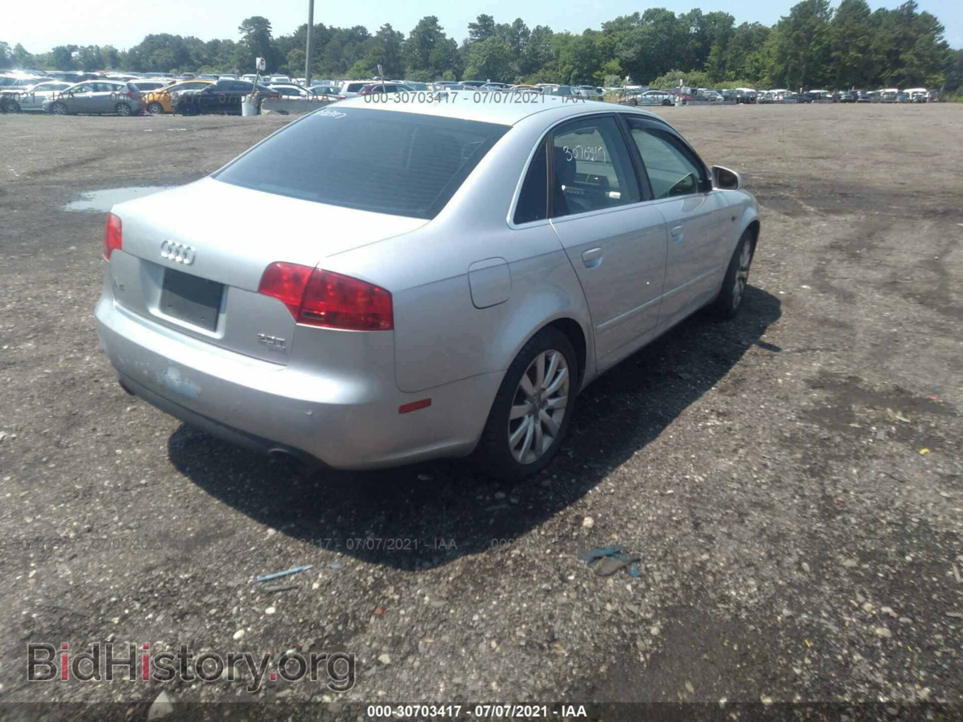 2007 AUDI A4 - VIN: WAUDF78E37A246454 - Photo 4