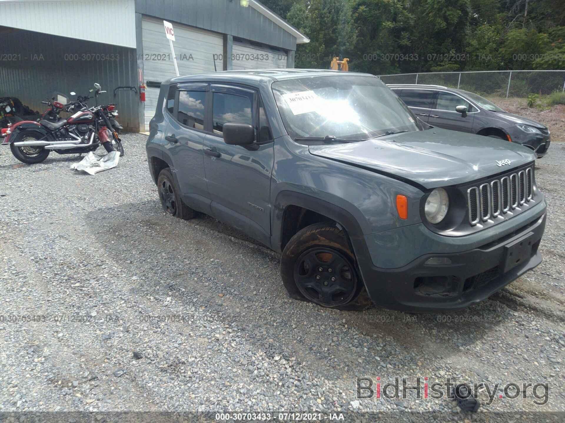 Photo ZACCJBAB4JPJ45007 - JEEP RENEGADE 2018