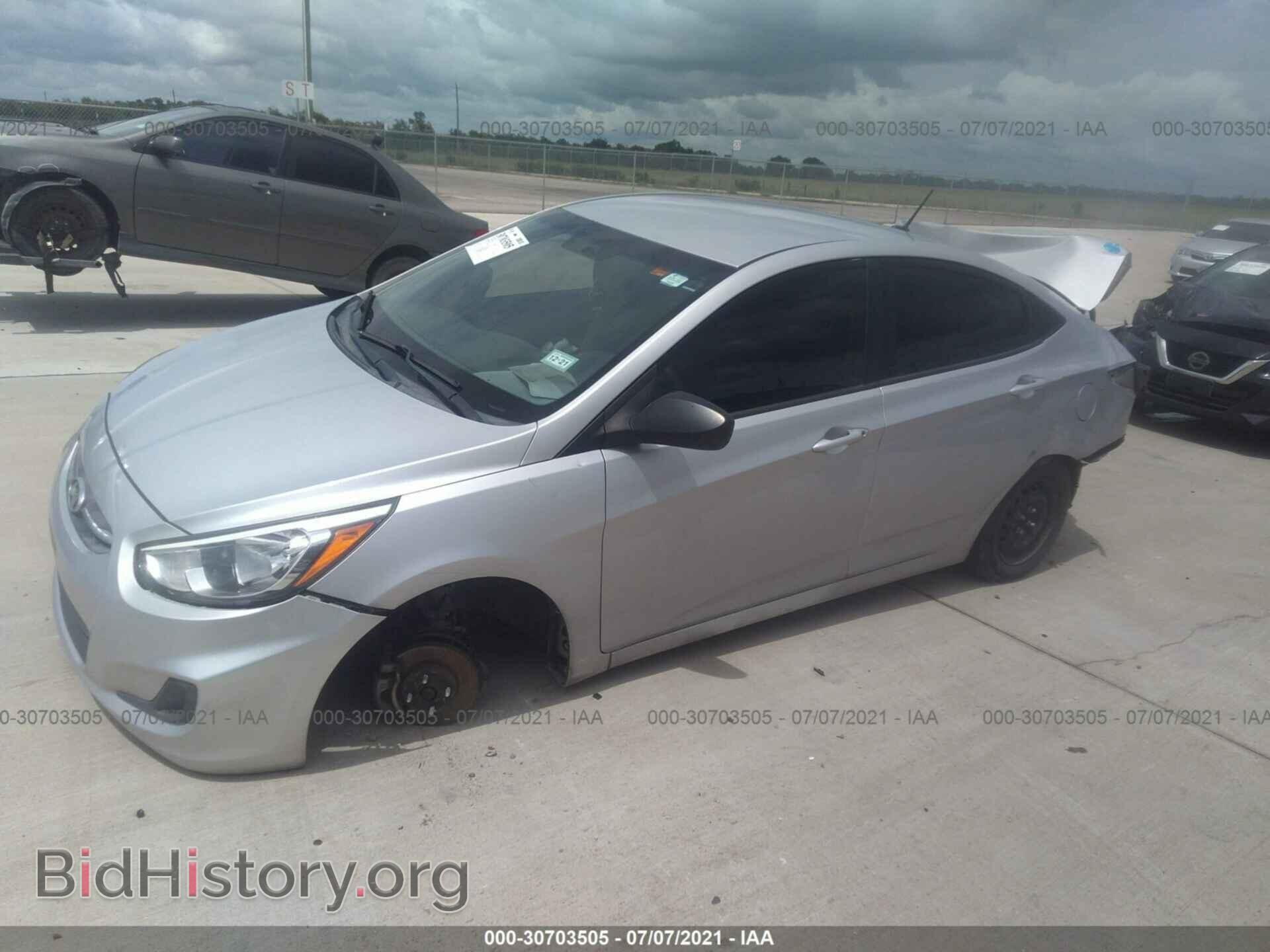 2016 HYUNDAI ACCENT - VIN: KMHCT4AE3GU060181 - Фото 2