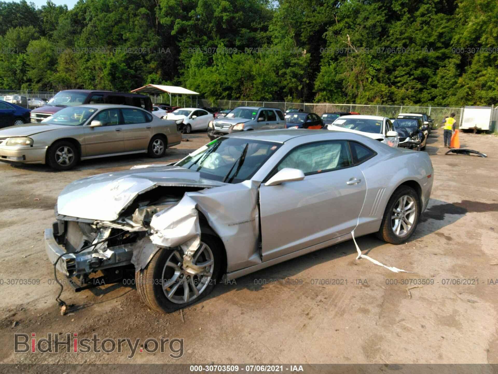 2014 CHEVROLET CAMARO - VIN: 2G1FA1E39E9168970 - Фото 2