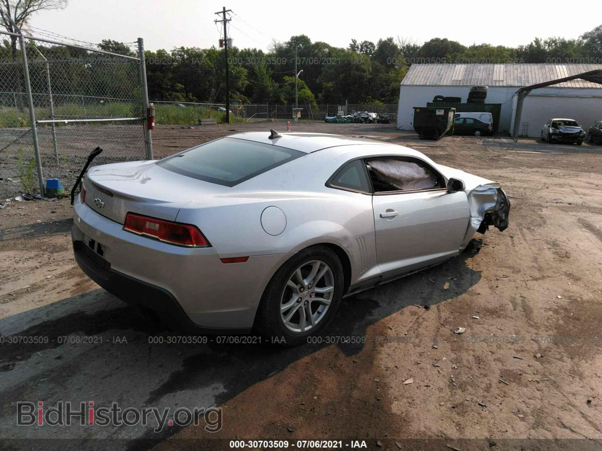2014 CHEVROLET CAMARO - VIN: 2G1FA1E39E9168970 - Фото 4